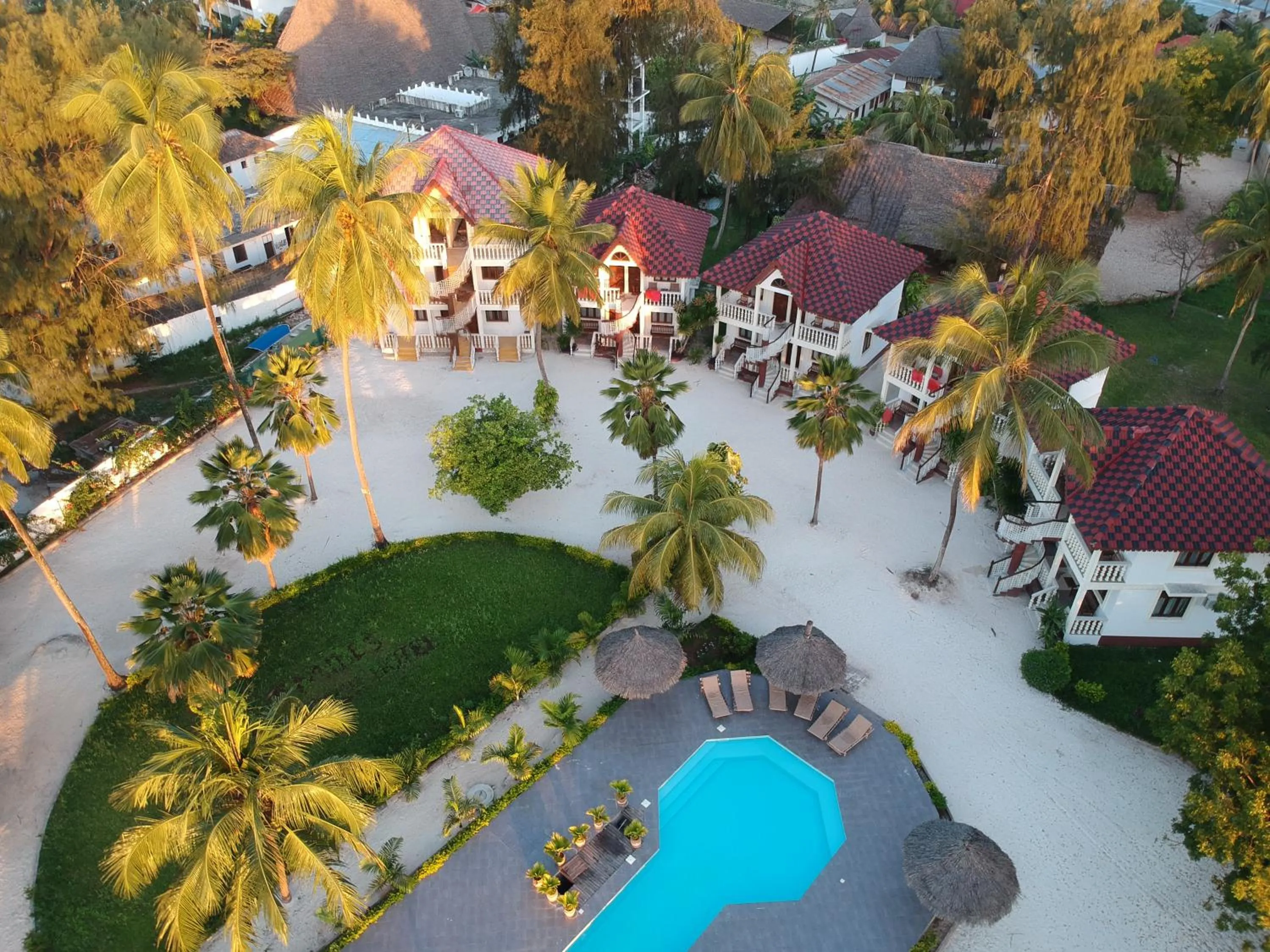 Bird's eye view in Smiles Beach Hotel