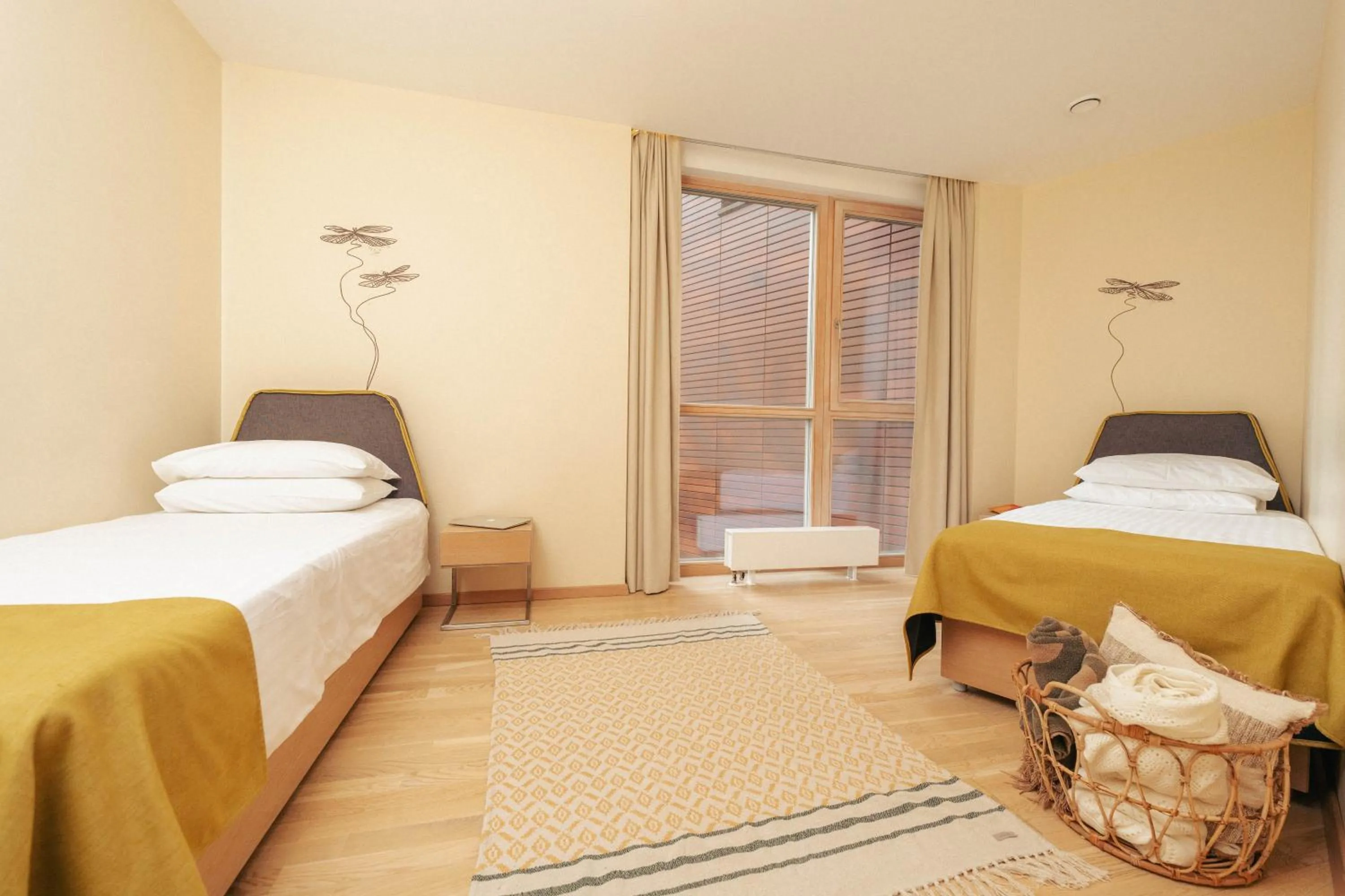 Bed in Mana Suites & Sea SPA