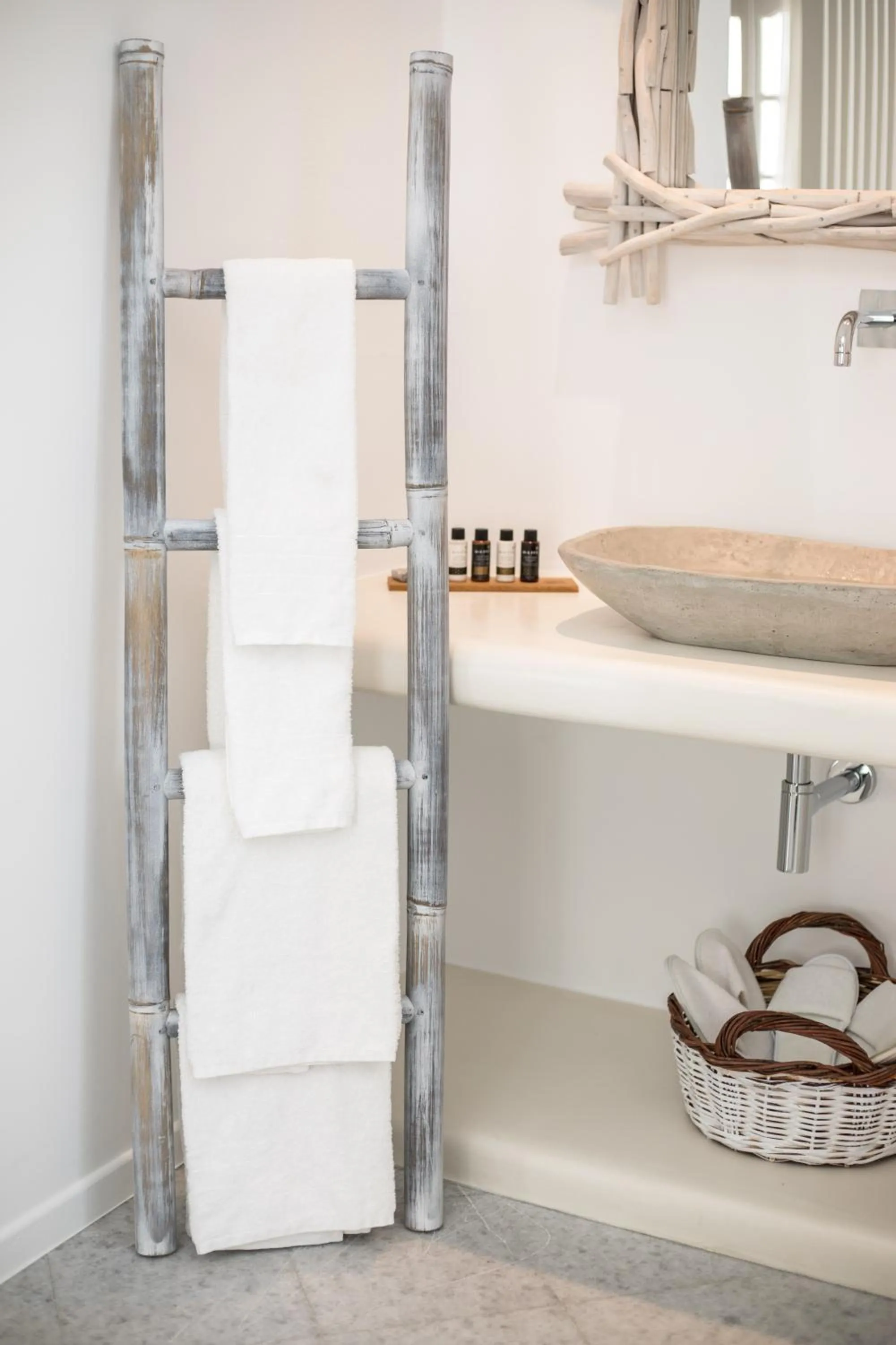 Bathroom in Aeolos Villas Sustainable Living