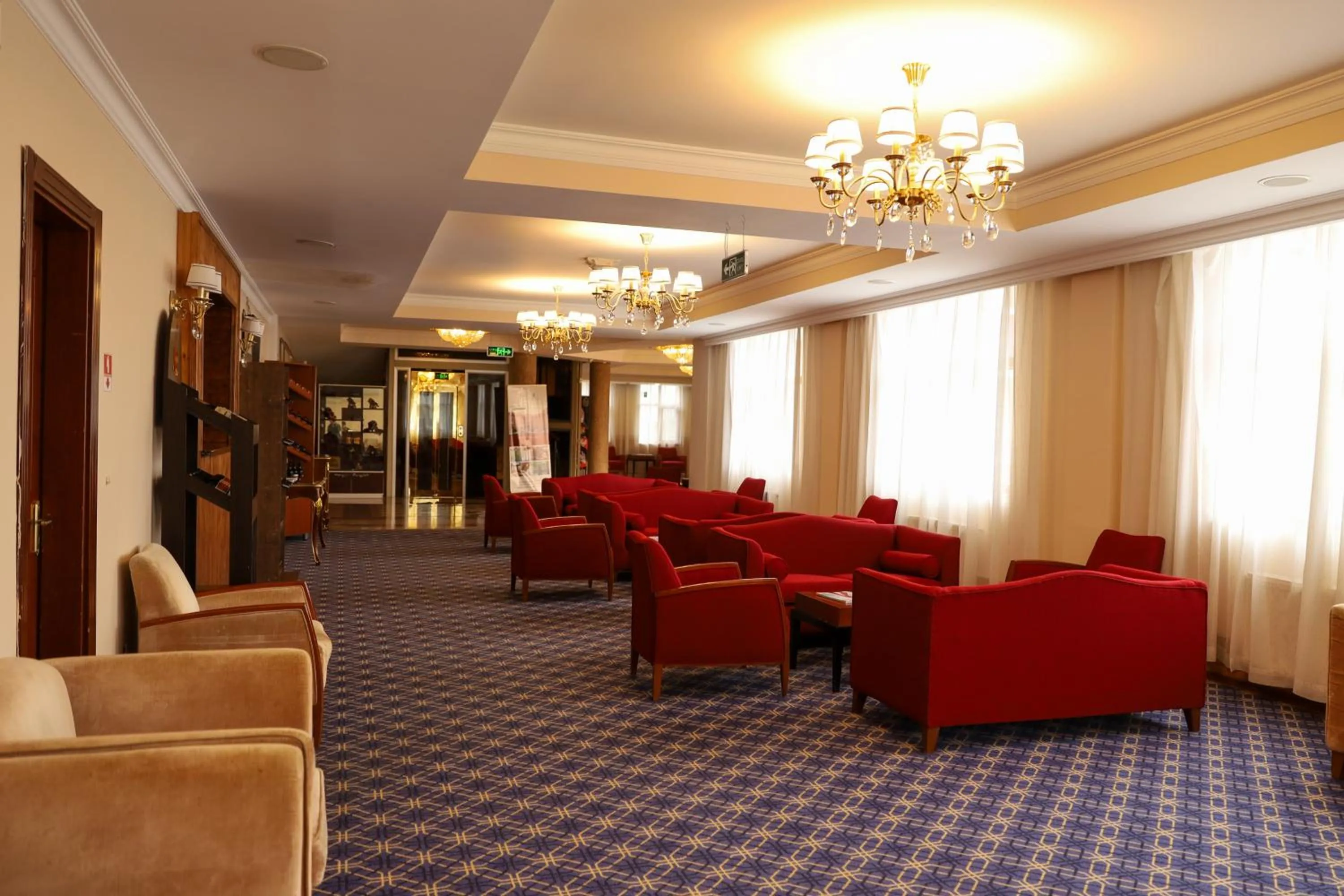 Lobby or reception in Sheki Palace Hotel