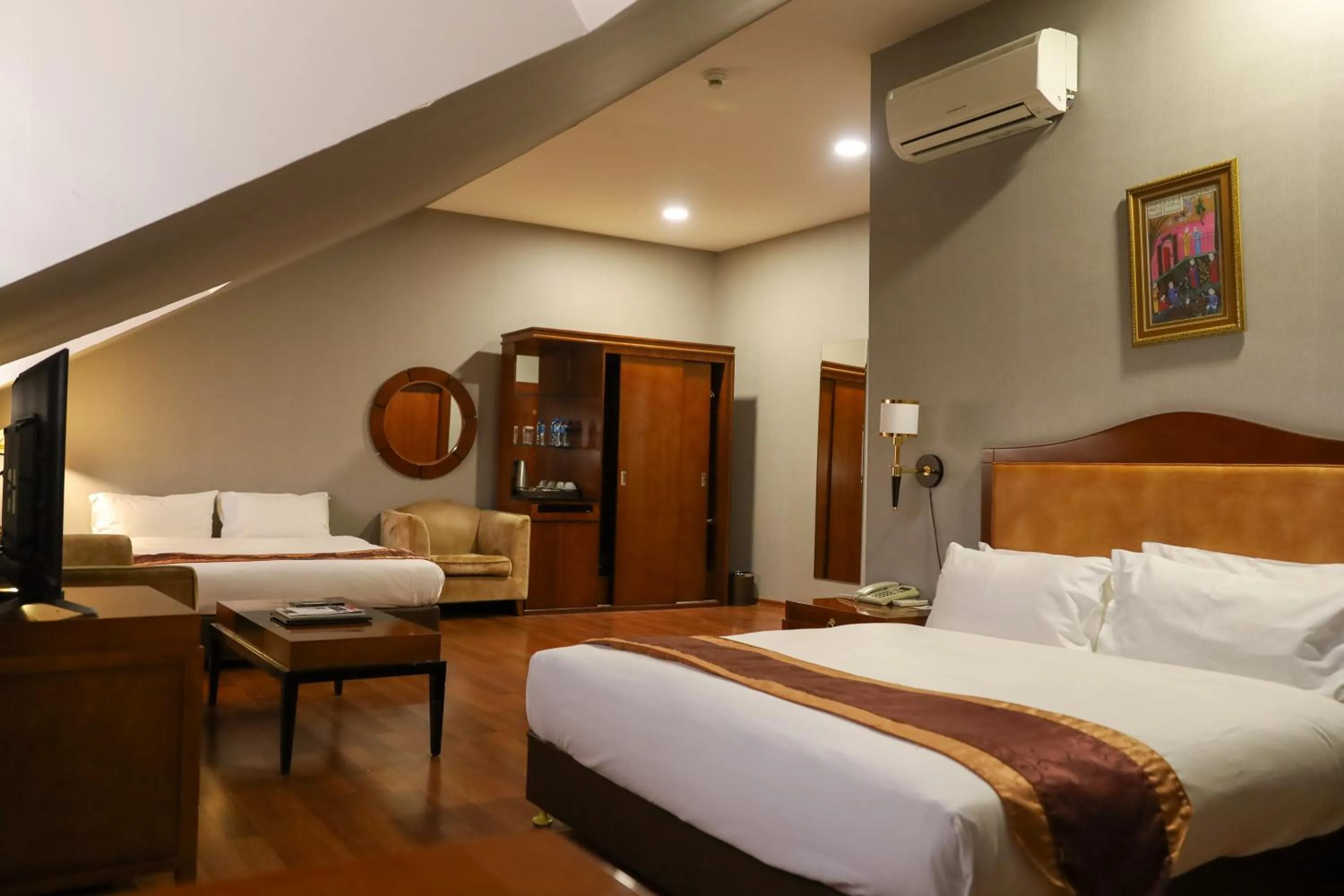 Bedroom, Bed in Sheki Palace Hotel