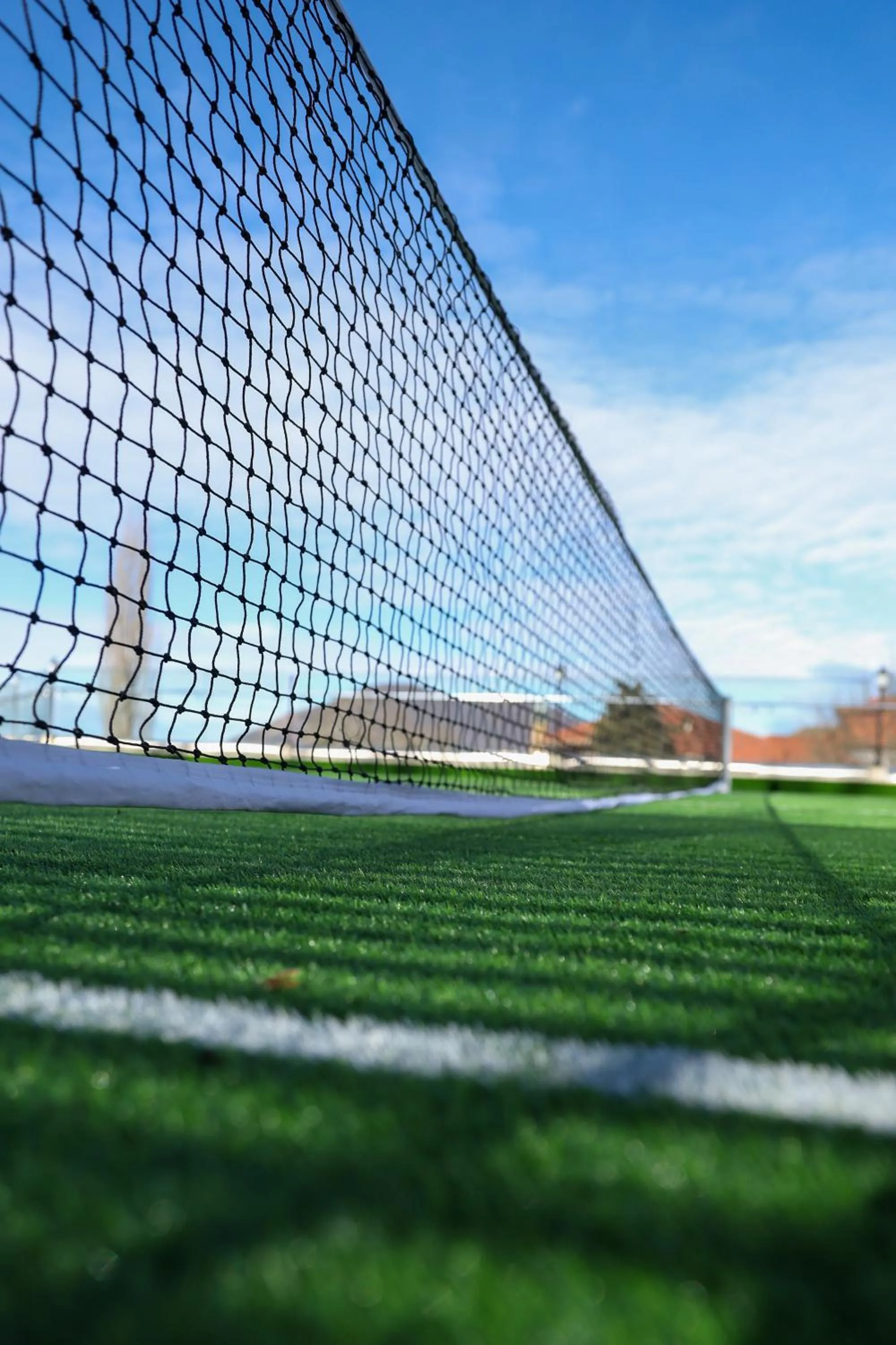 Tennis court in Sheki Palace Hotel