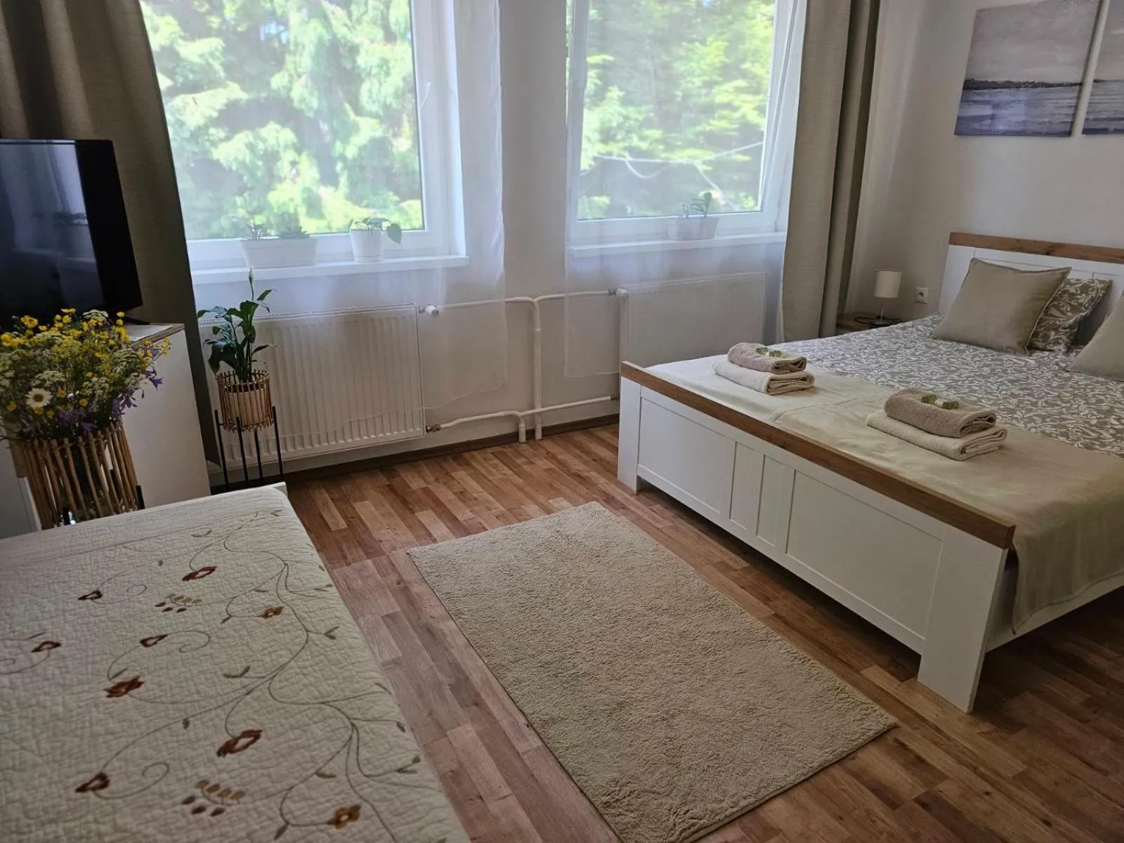 Bed in Villa Paradajs - ubytovanie pri jazere