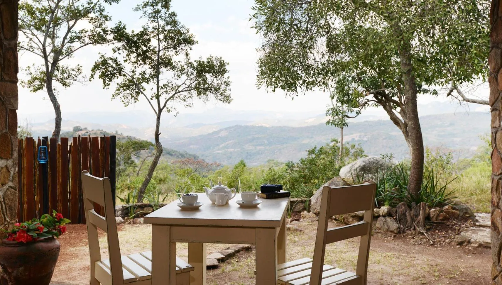 Patio in Tomjachu Bush Retreat