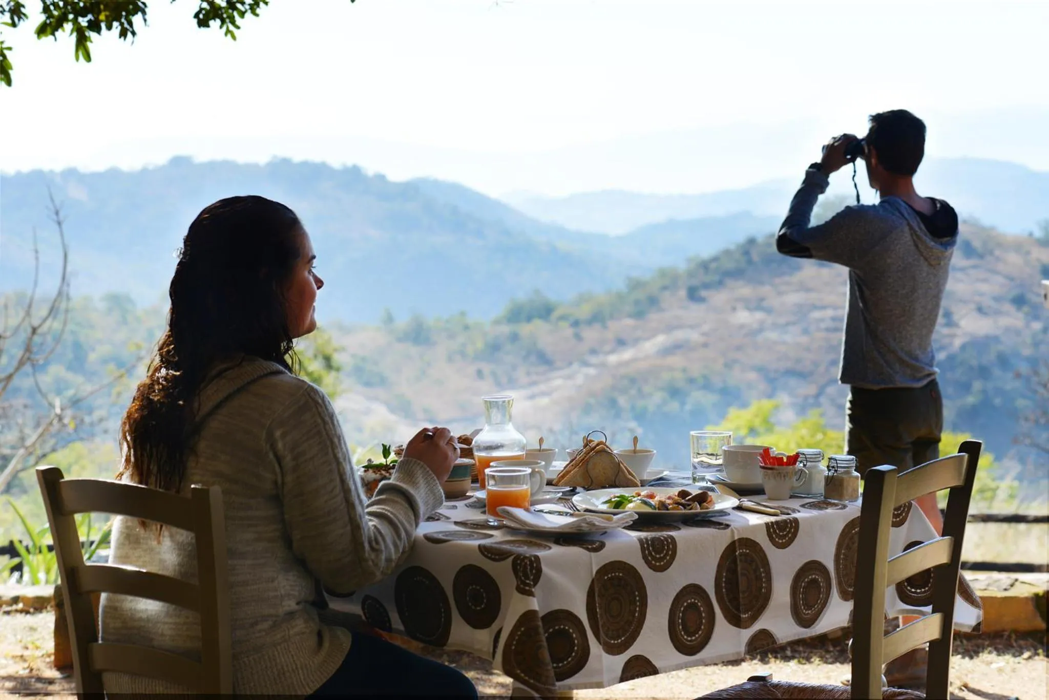 People in Tomjachu Bush Retreat