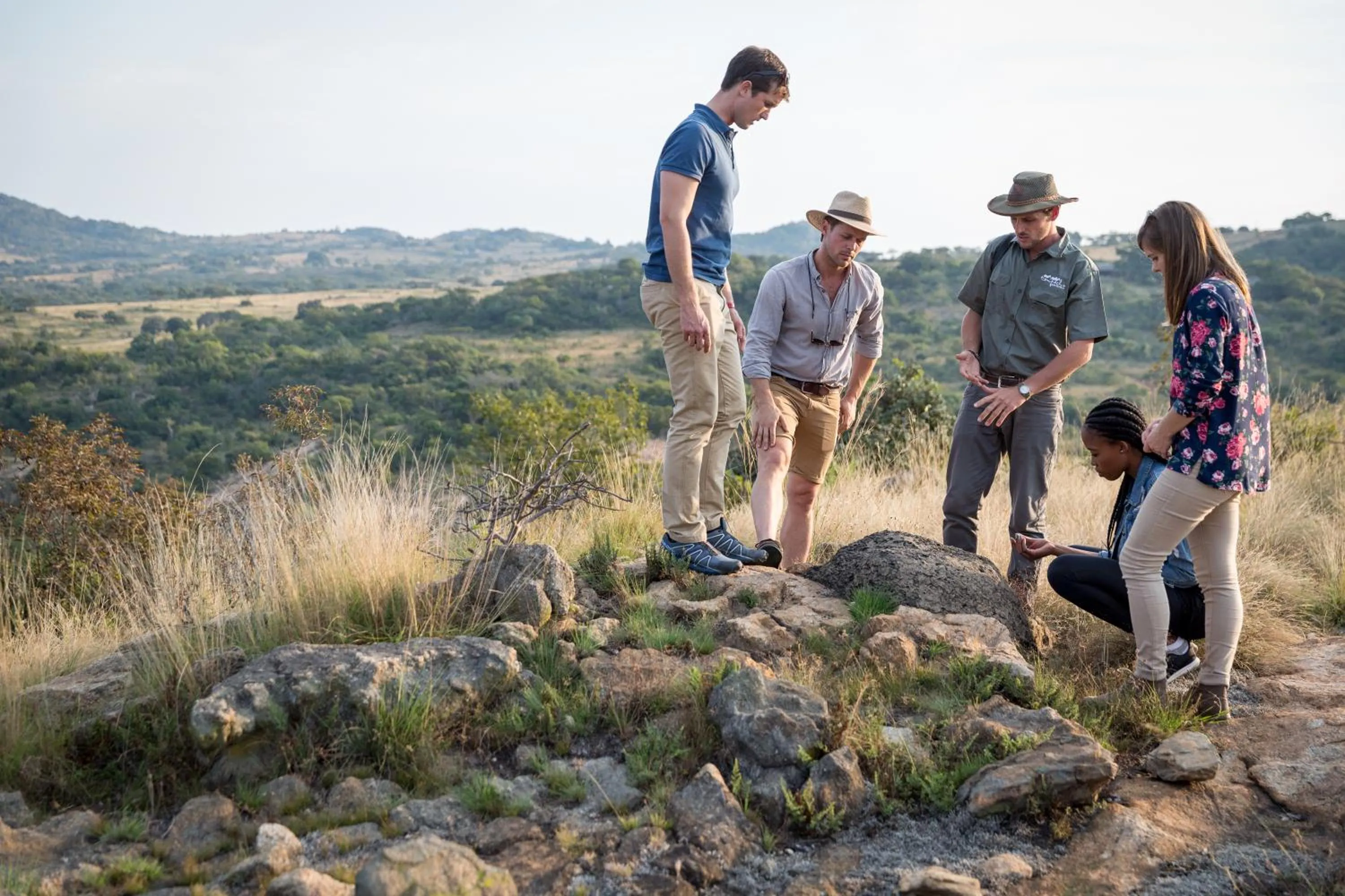 People in Tomjachu Bush Retreat