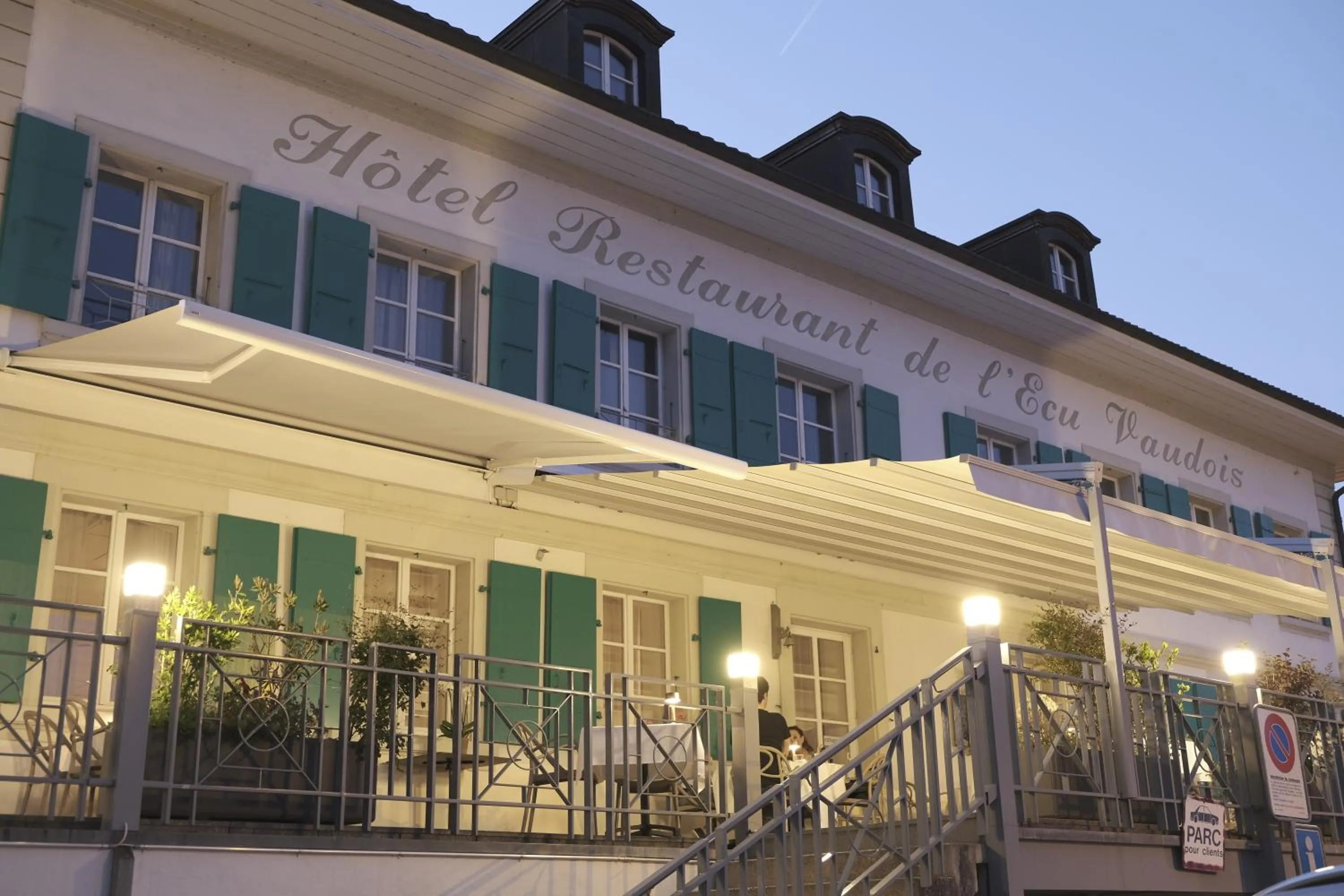 Property building in Boutique Hôtel de l'Ecu Vaudois