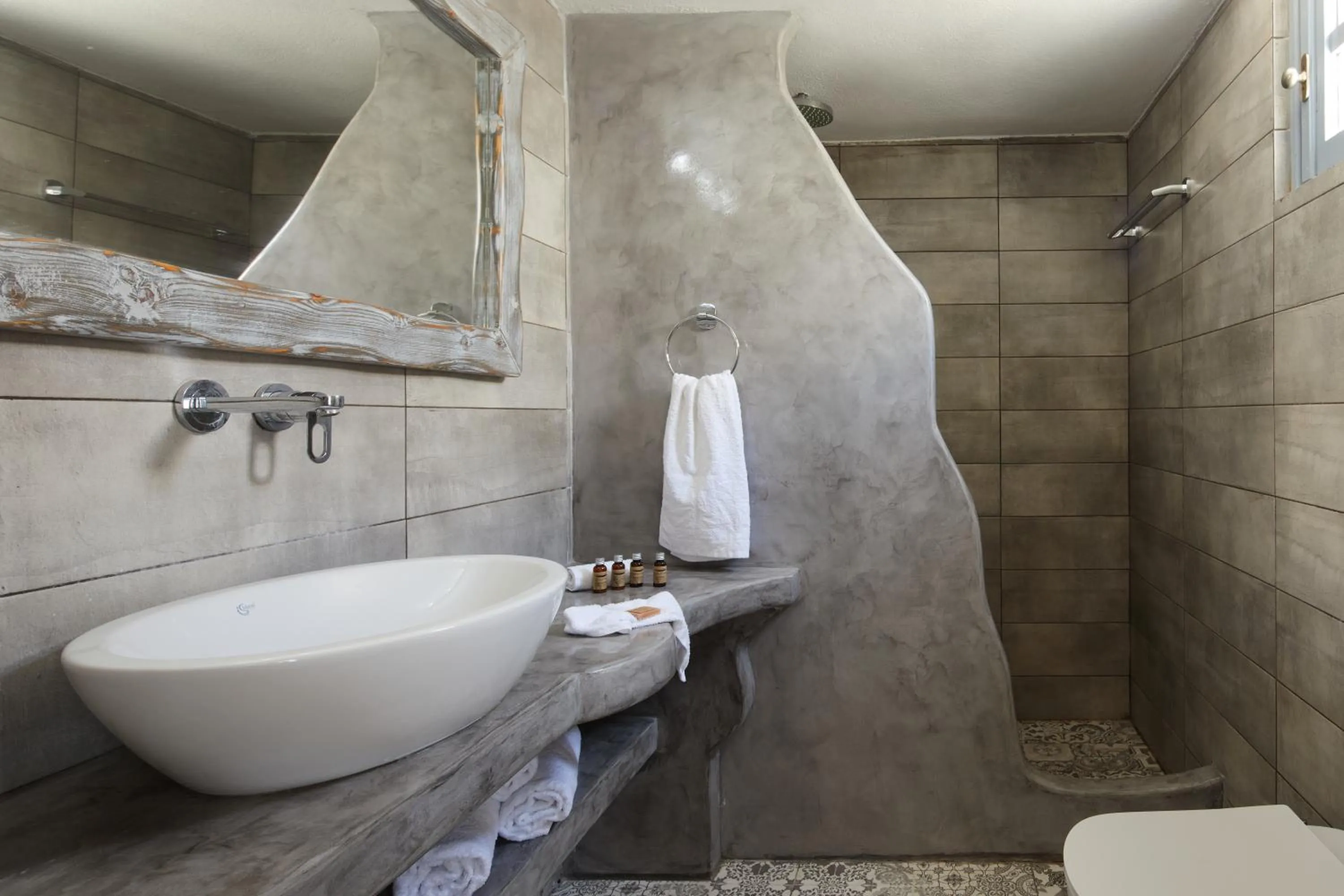 Bathroom in Symmetry Suites