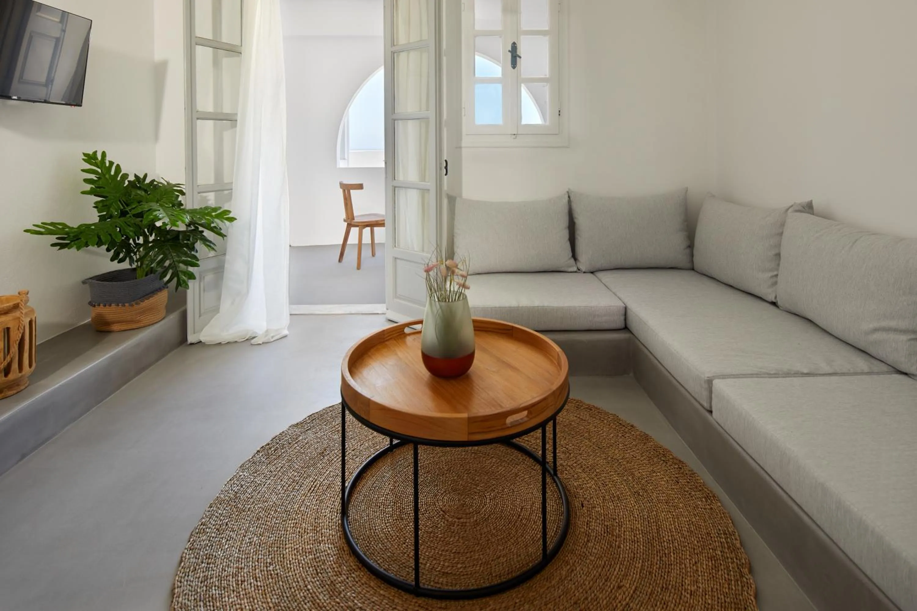 Living room in Symmetry Suites