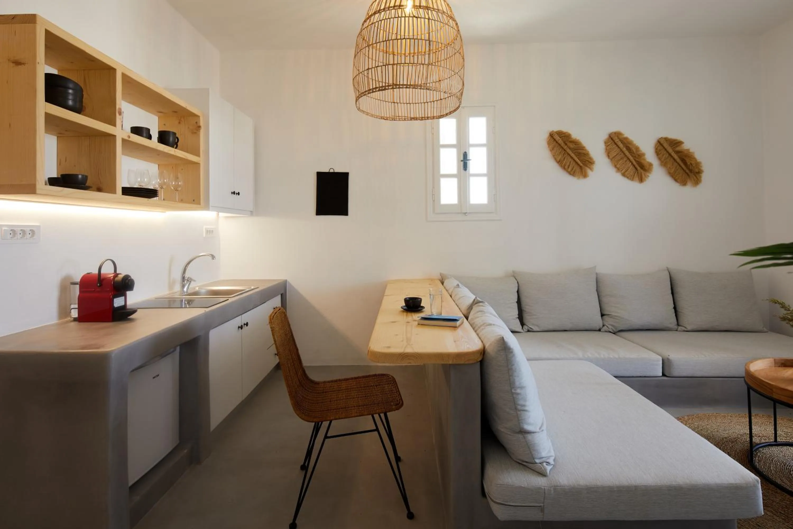 Living room in Symmetry Suites