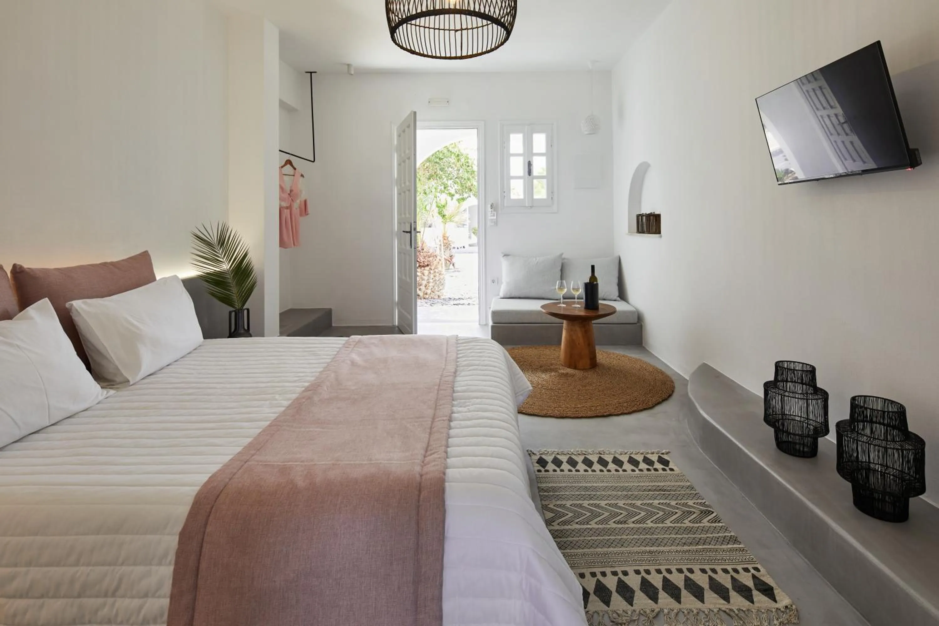 Bedroom in Symmetry Suites