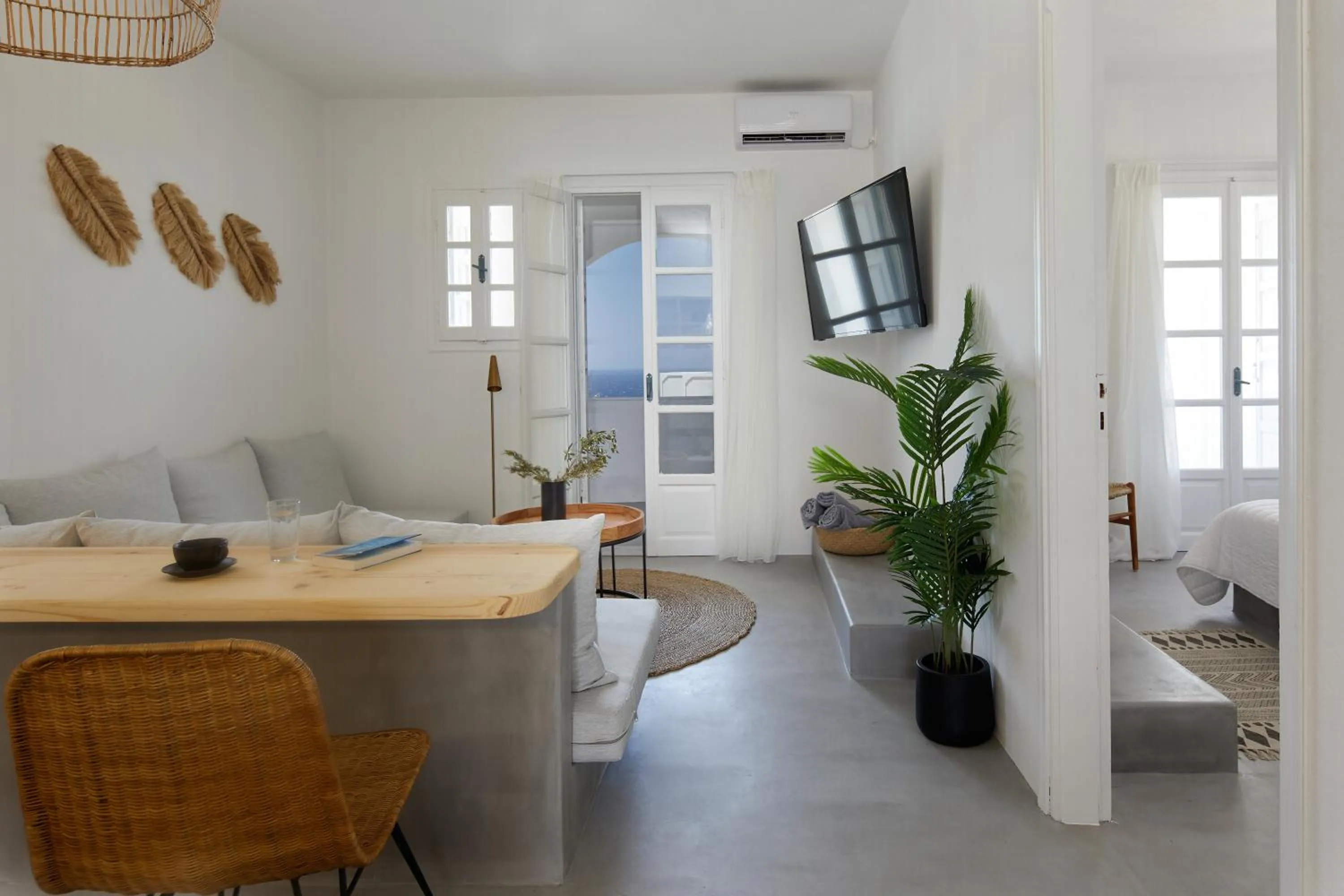 Living room in Symmetry Suites