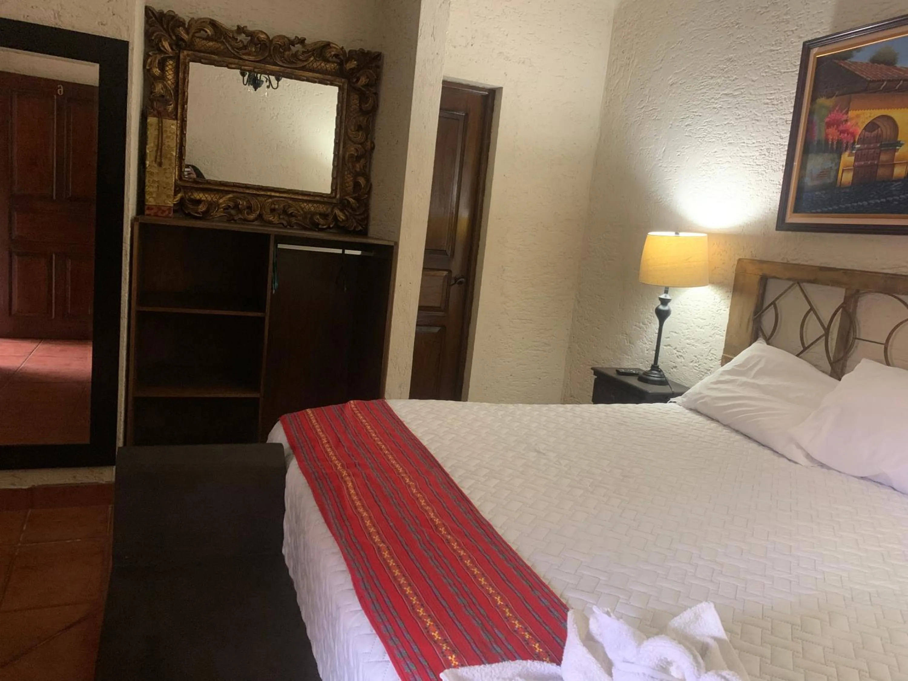 Bed in Hotel Mansion Del Rey