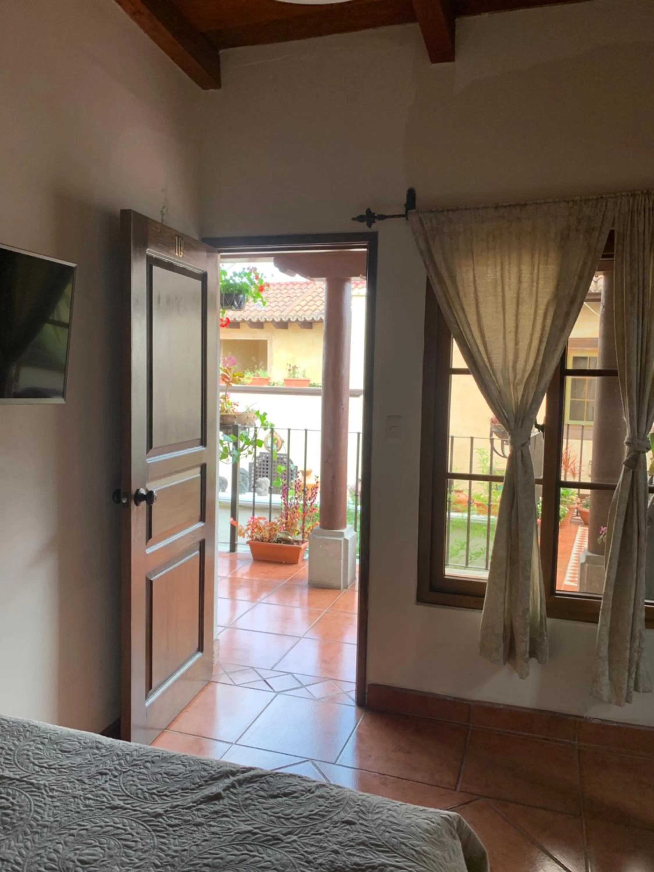 Bed in Hotel Mansion Del Rey