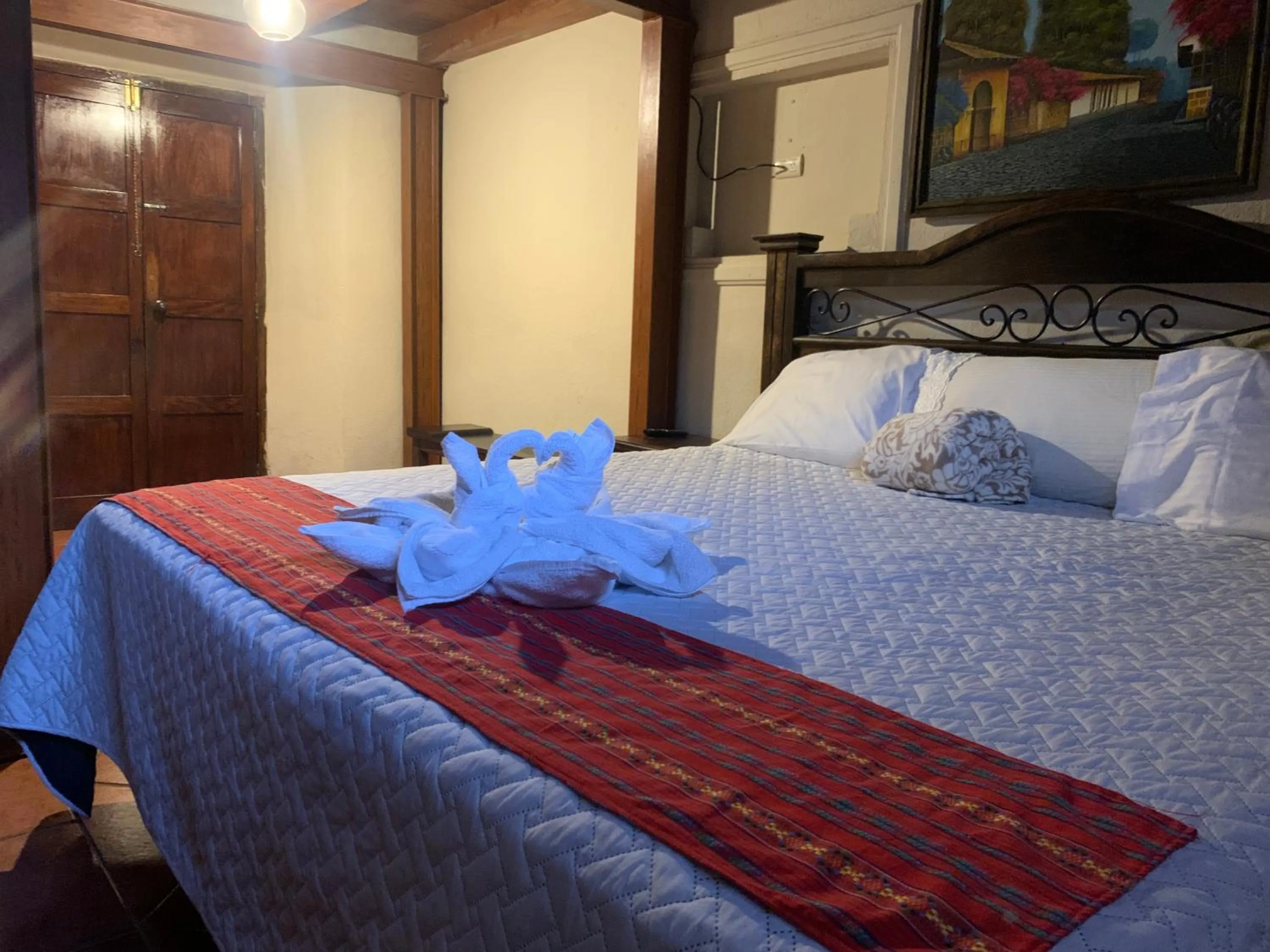 Bed in Hotel Mansion Del Rey