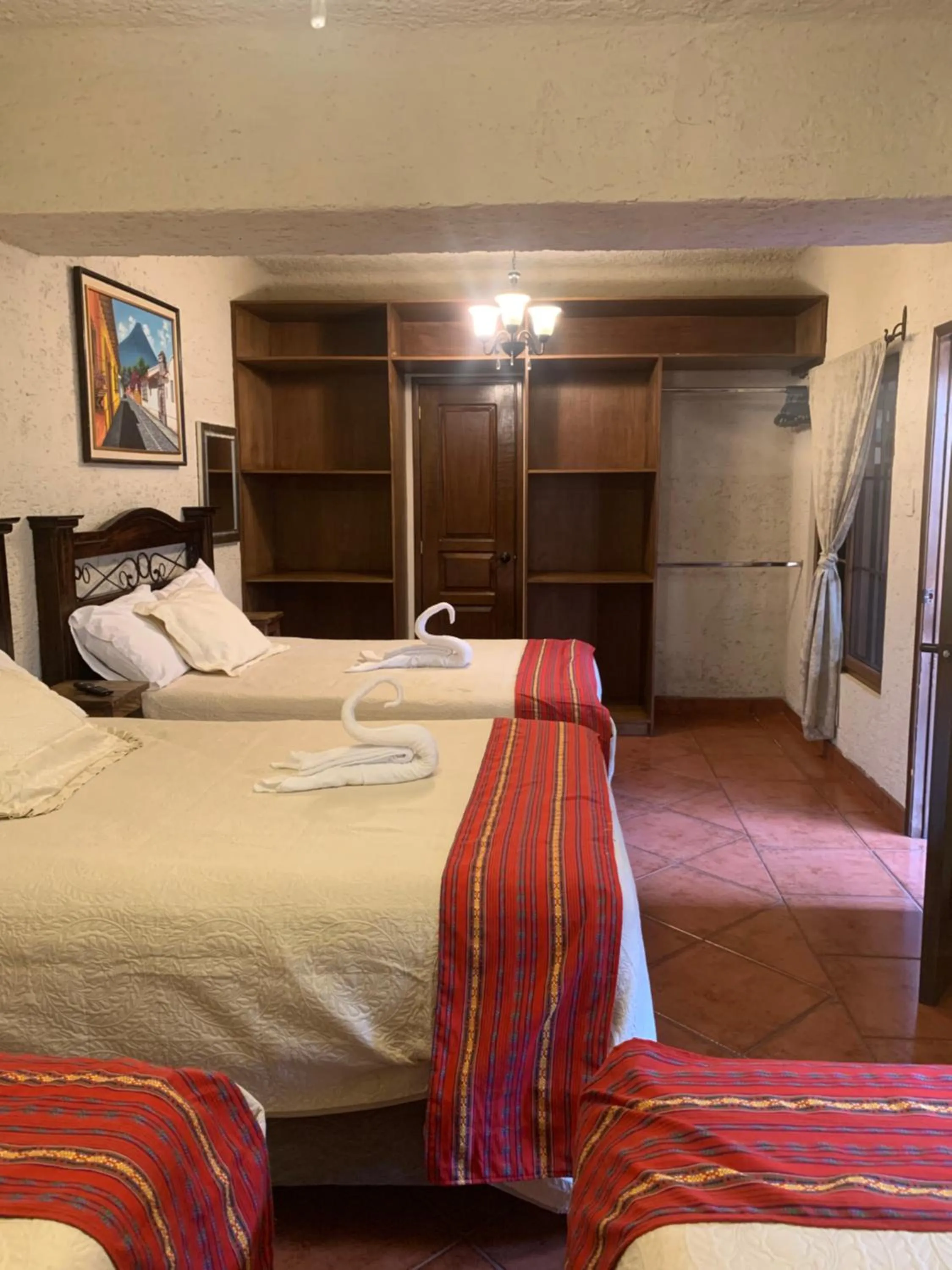 Bed in Hotel Mansion Del Rey