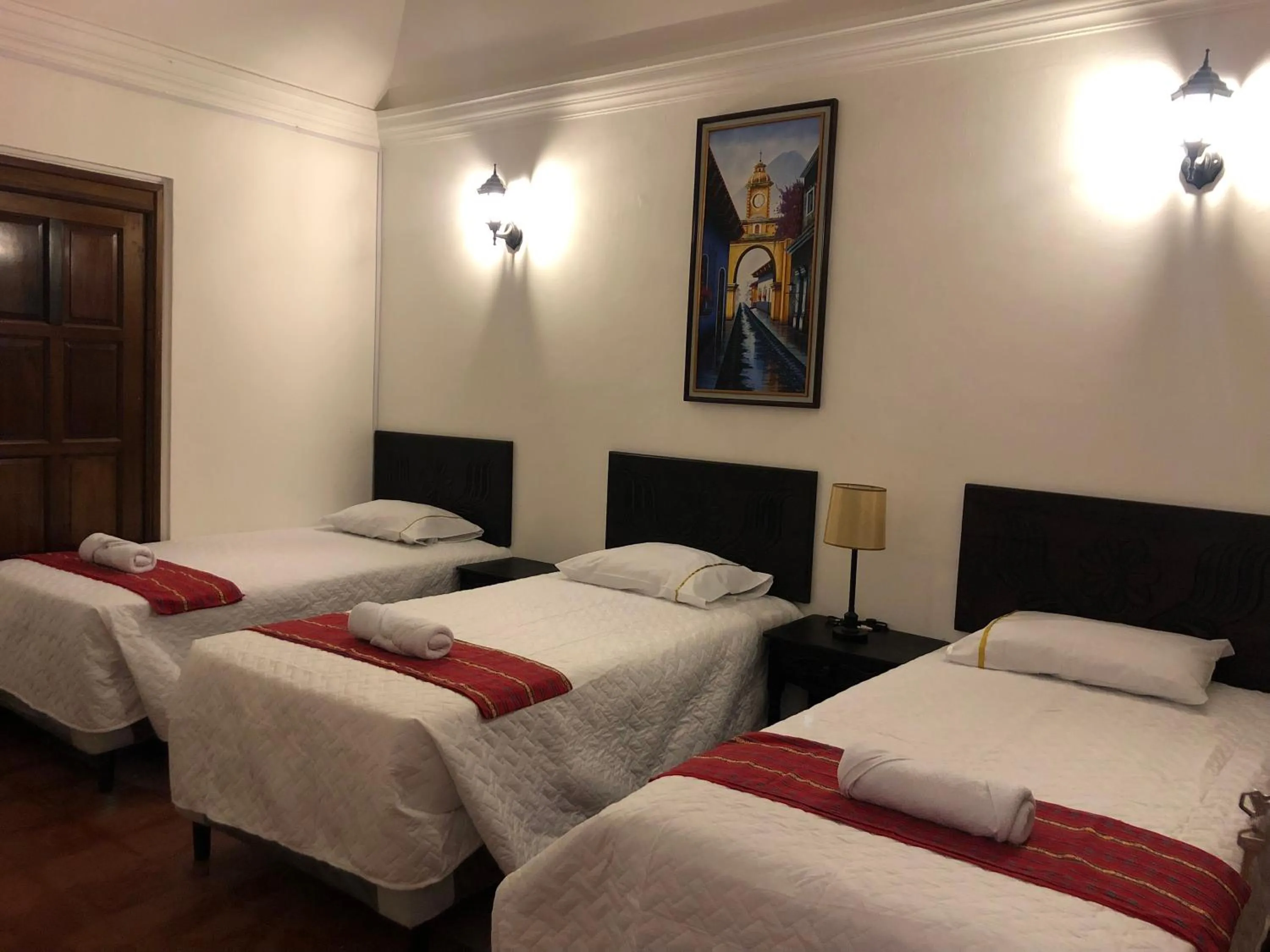 Bed in Hotel Mansion Del Rey