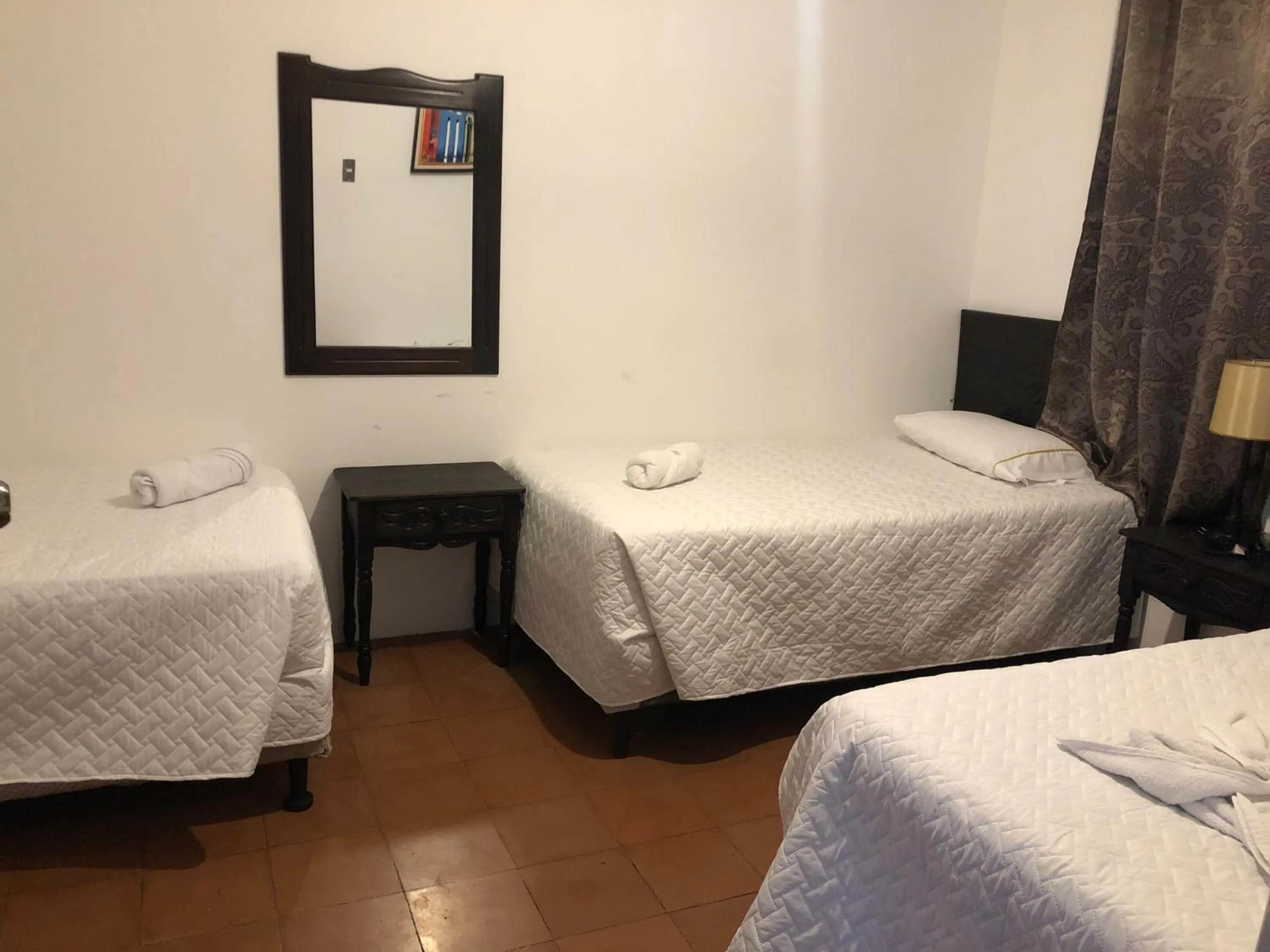 Bed in Hotel Mansion Del Rey