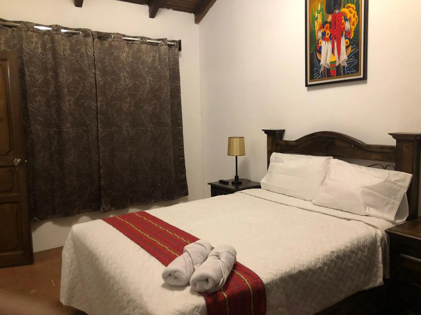 Bed in Hotel Mansion Del Rey