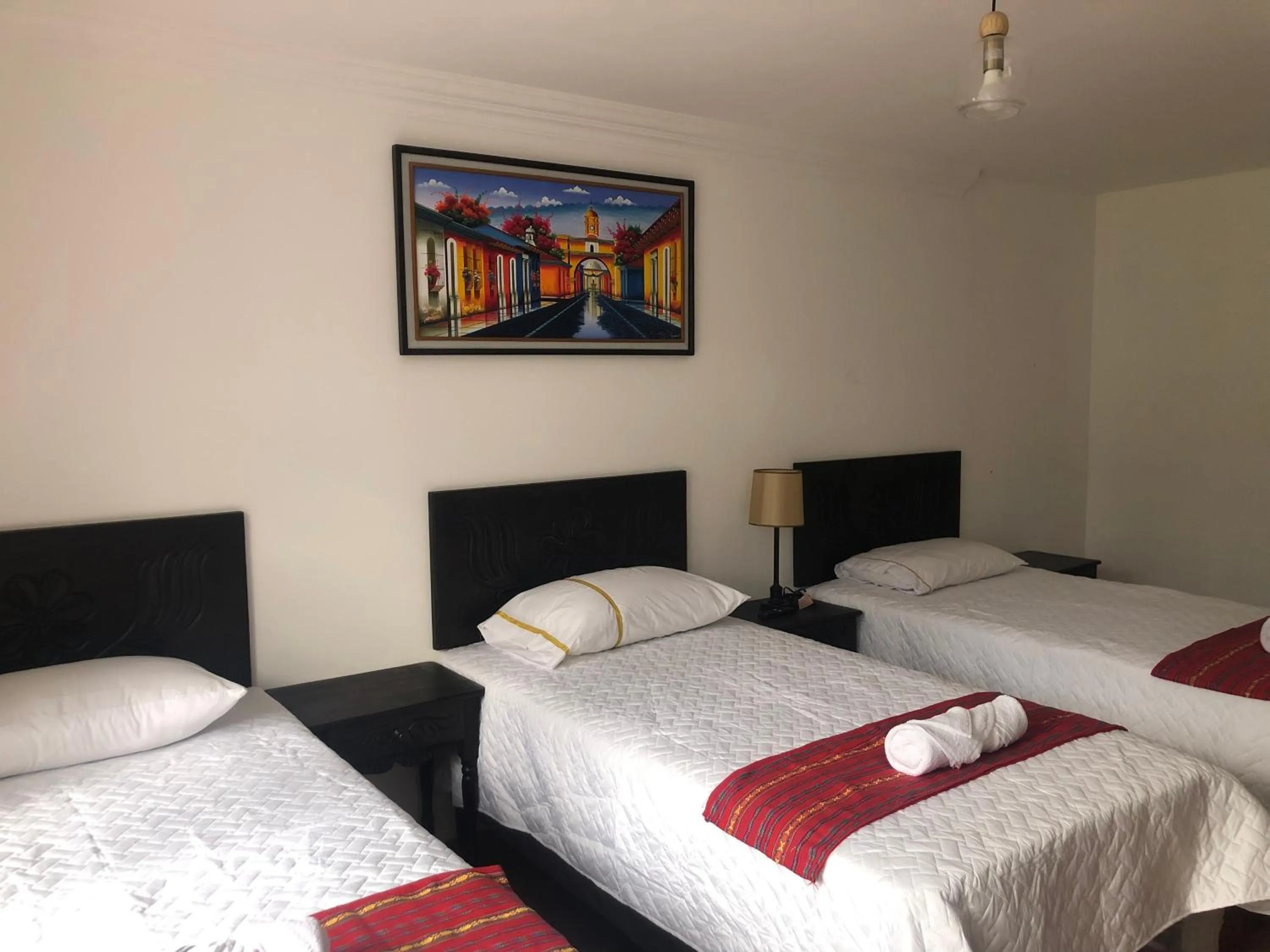 Bed in Hotel Mansion Del Rey