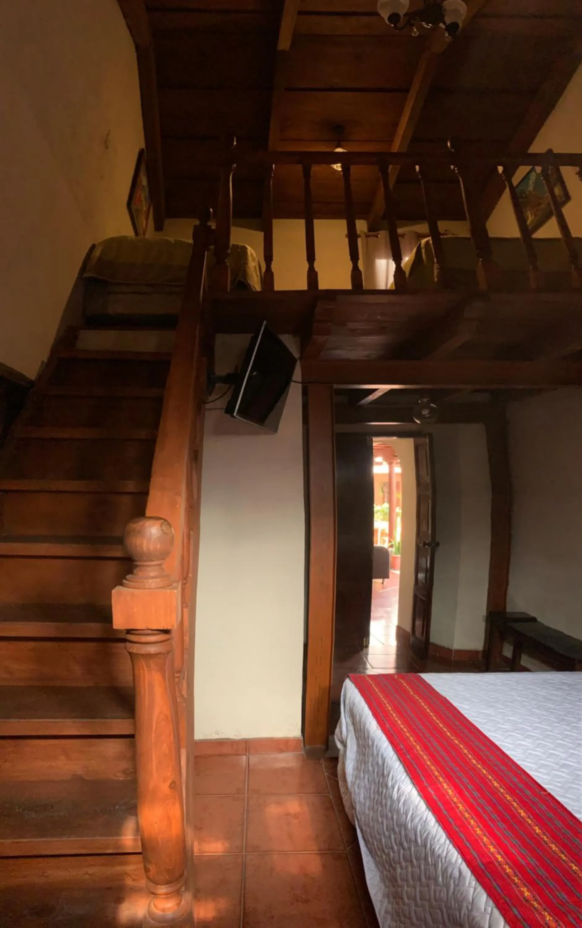 Bed in Hotel Mansion Del Rey