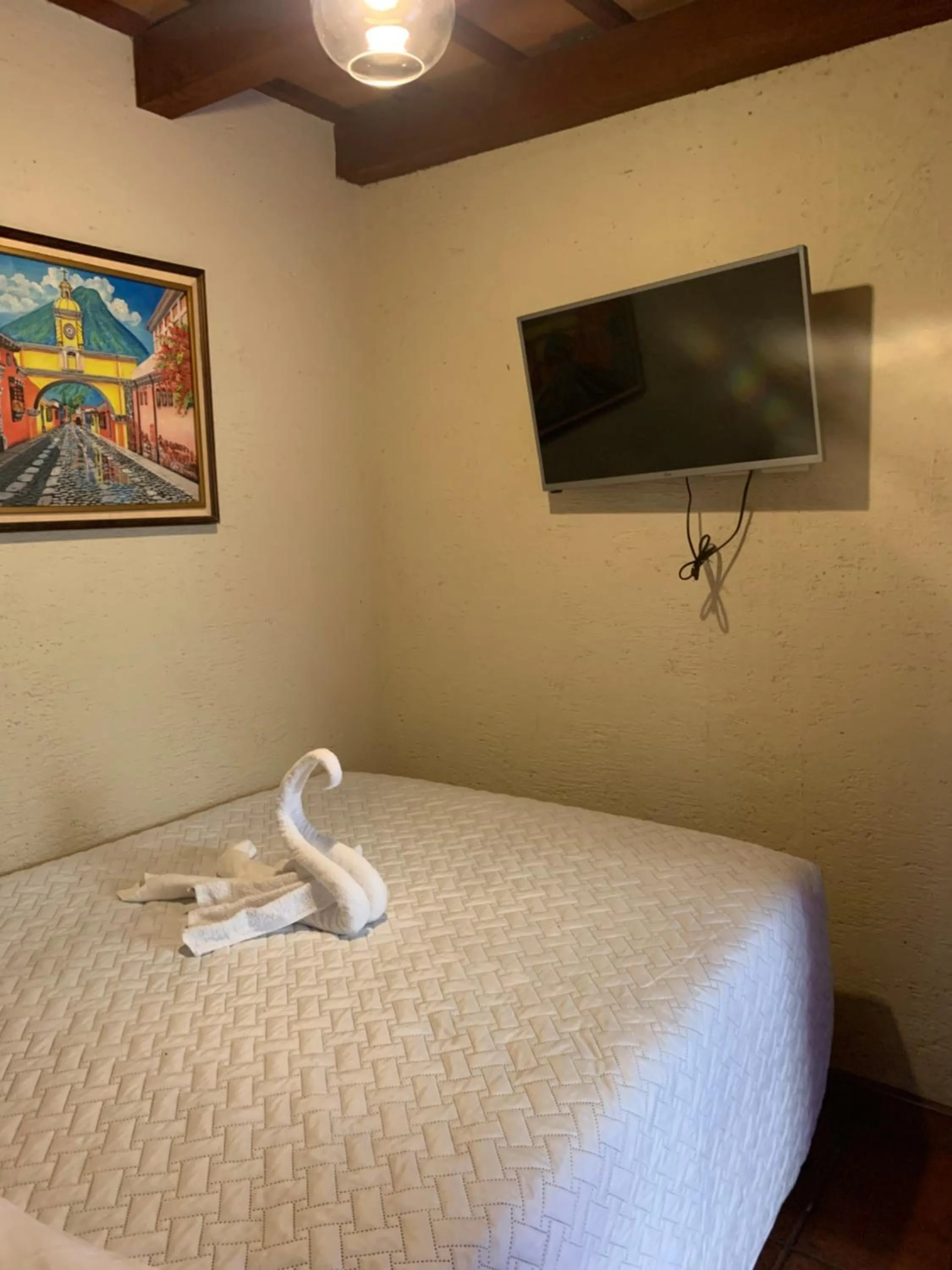 Bed in Hotel Mansion Del Rey