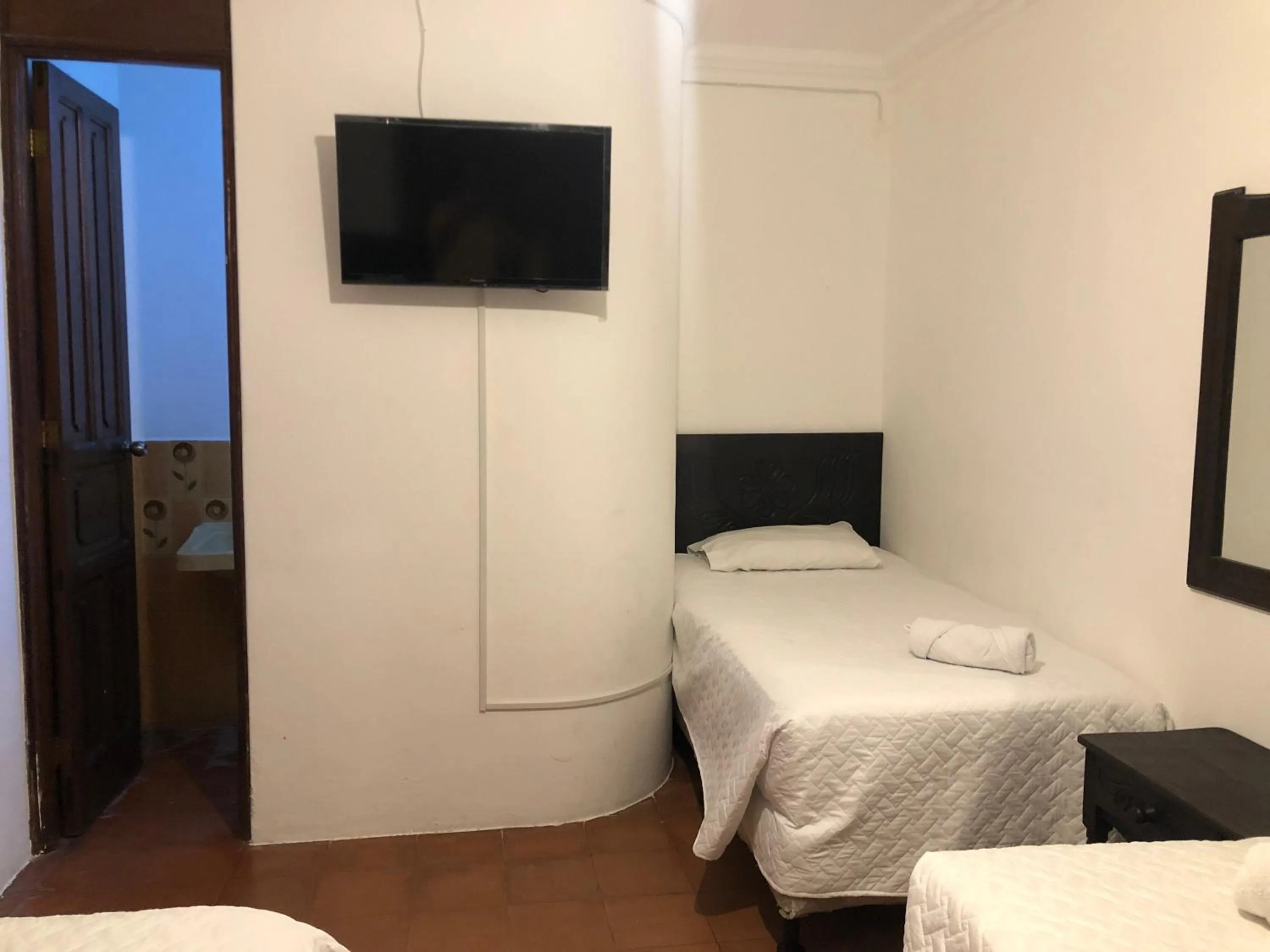 Bed in Hotel Mansion Del Rey