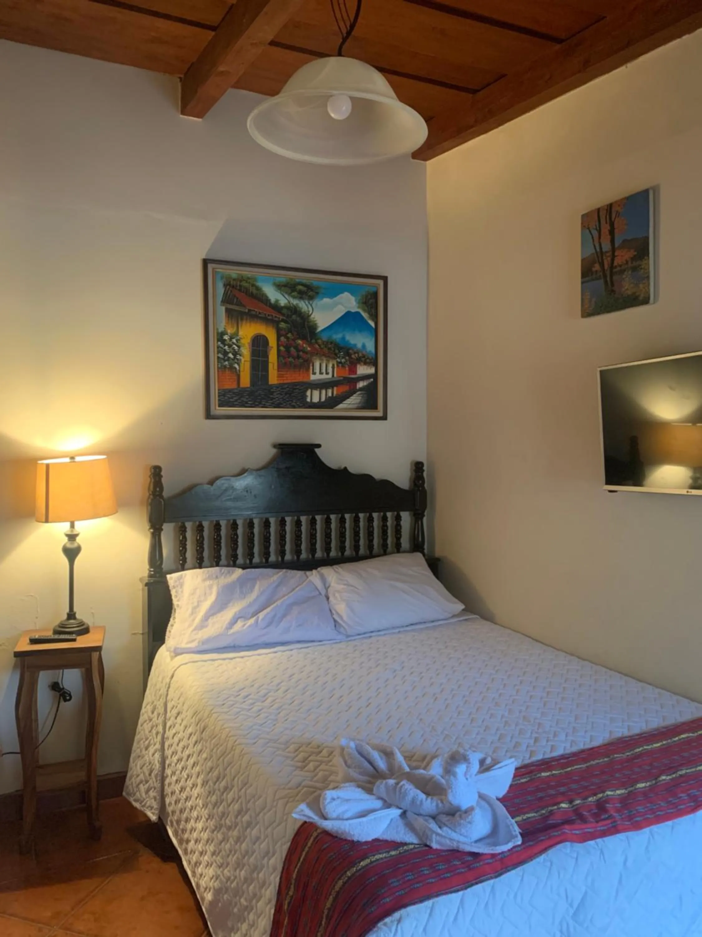 Bed in Hotel Mansion Del Rey