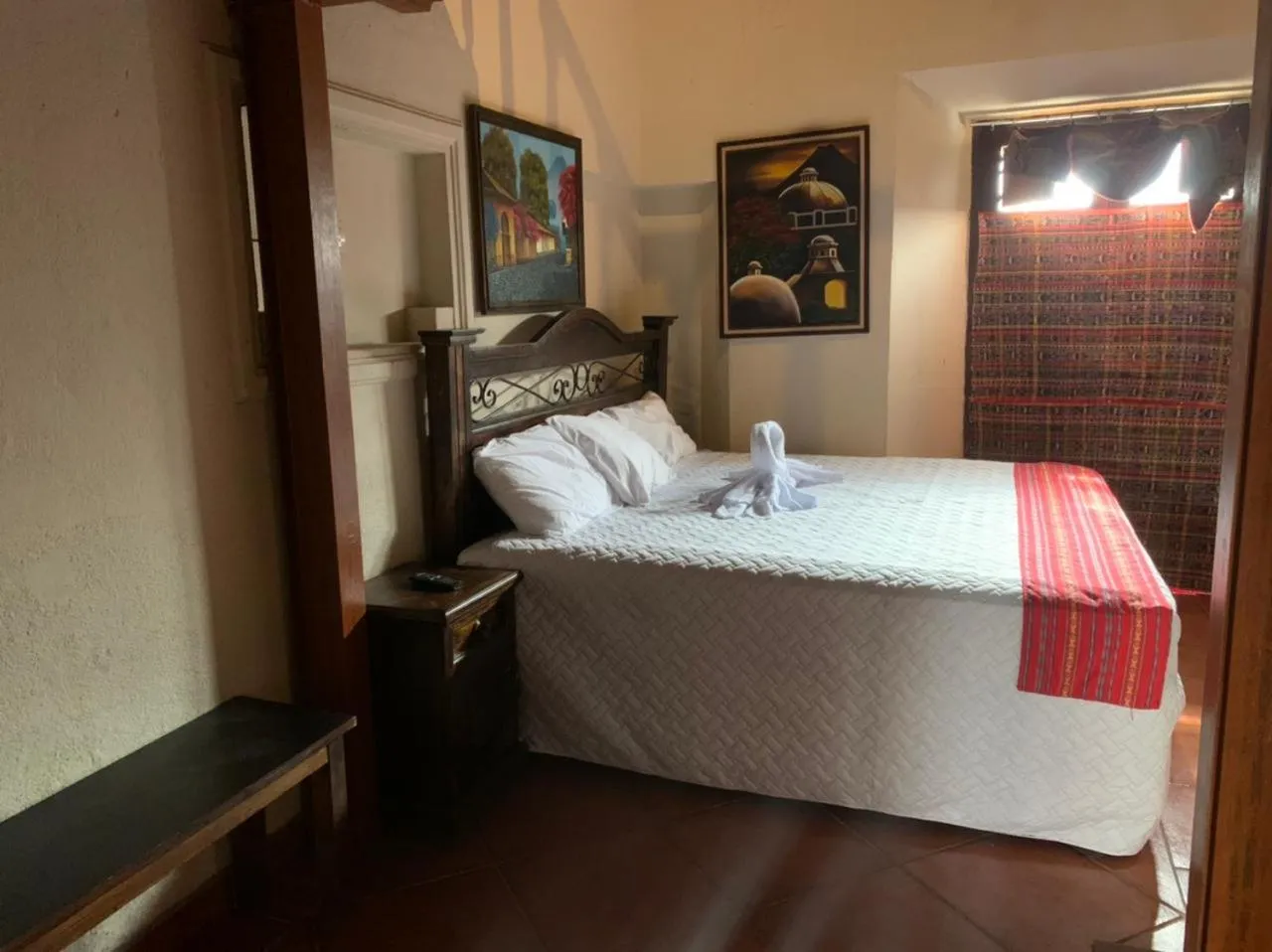 Bed in Hotel Mansion Del Rey