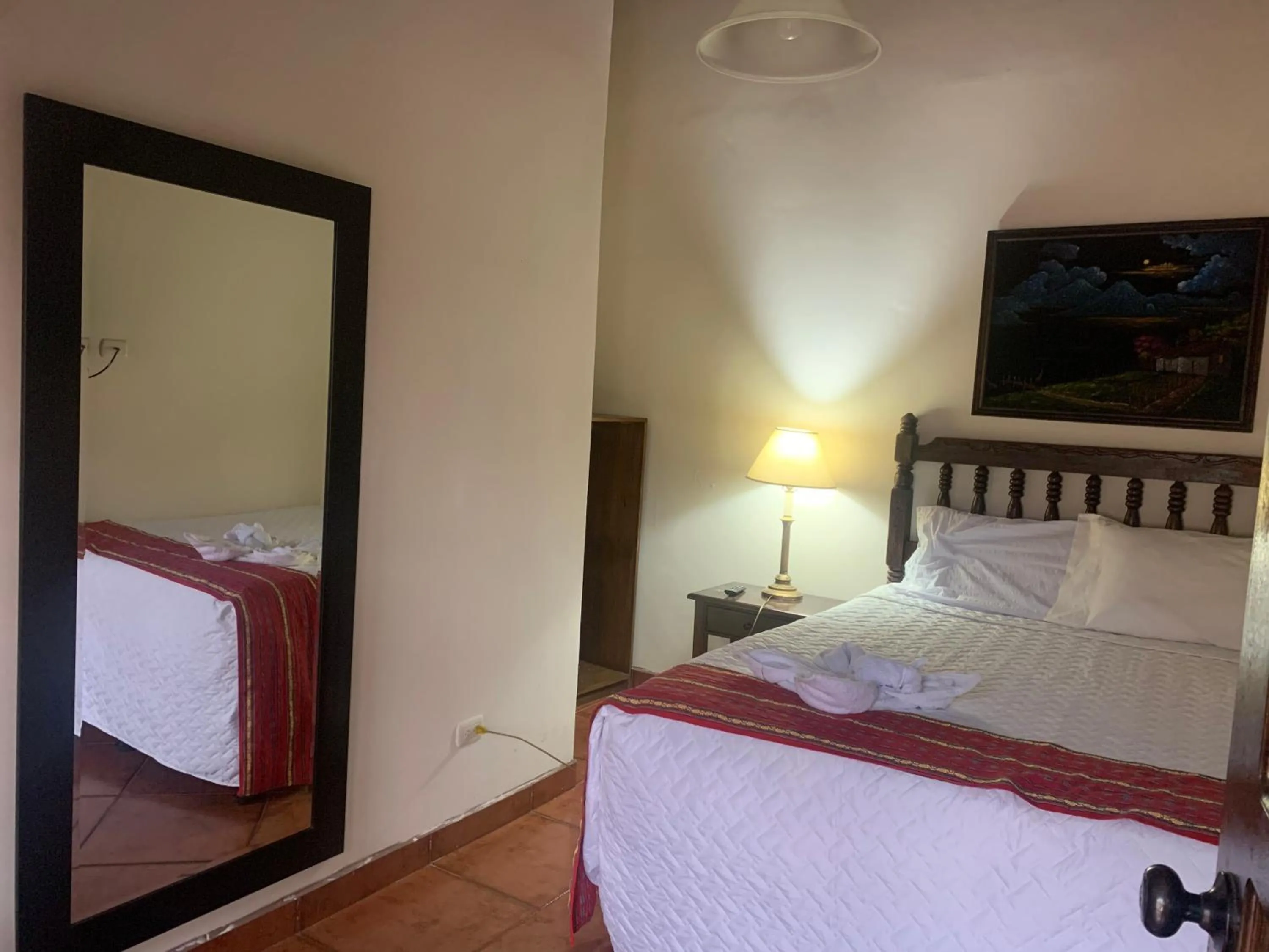 Bed in Hotel Mansion Del Rey