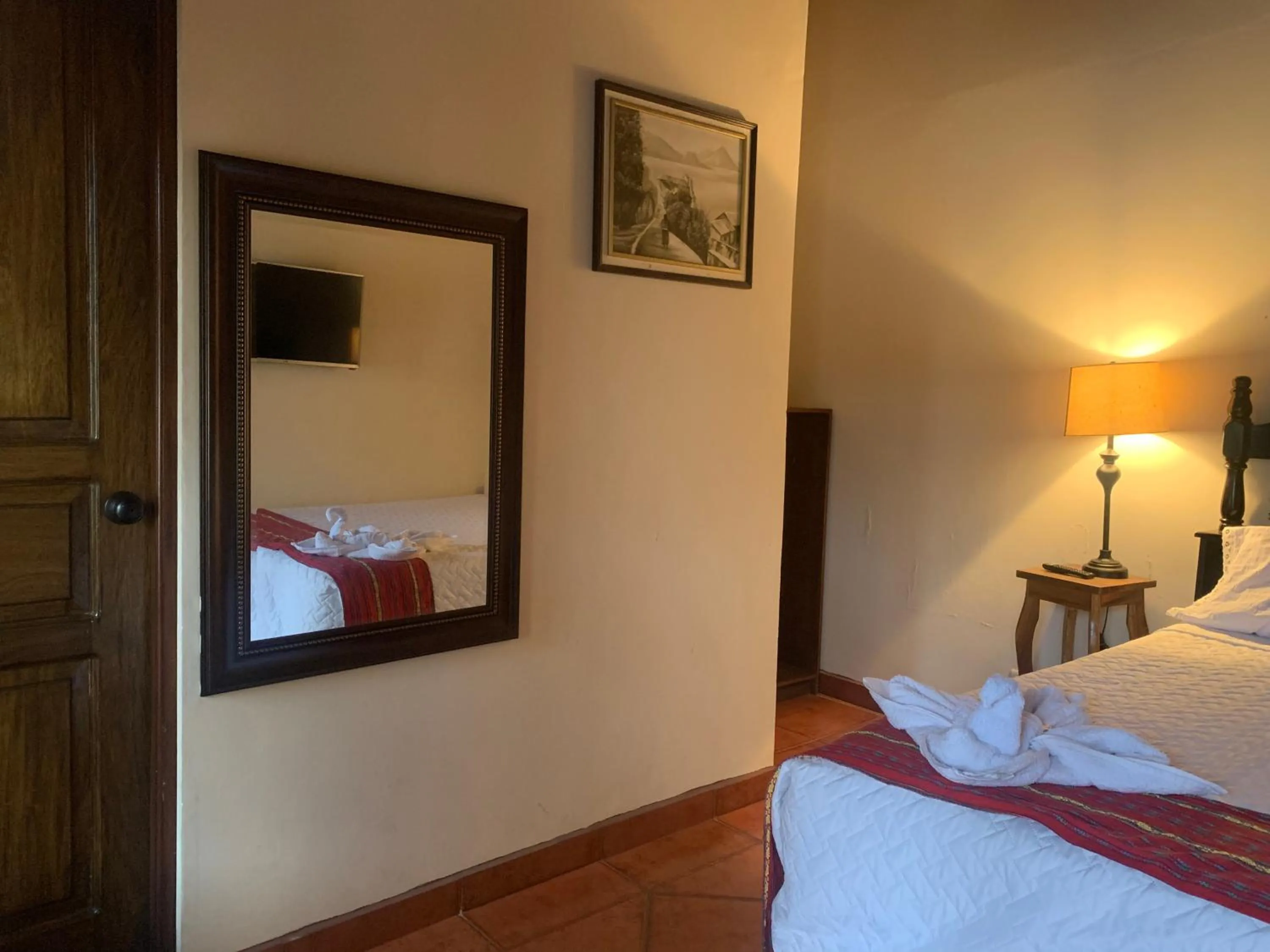 Bed in Hotel Mansion Del Rey