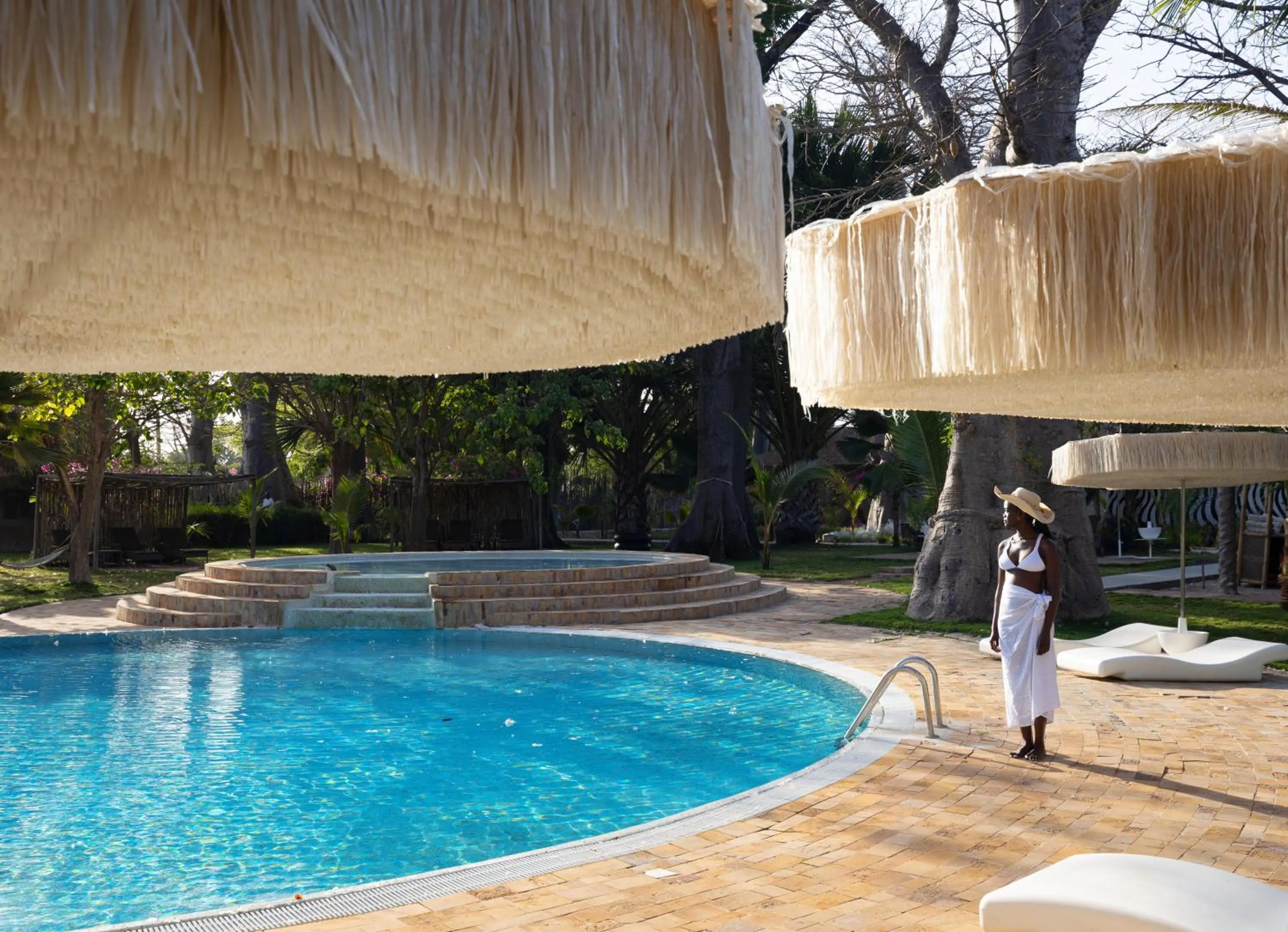 Swimming pool in Les Palétuviers
