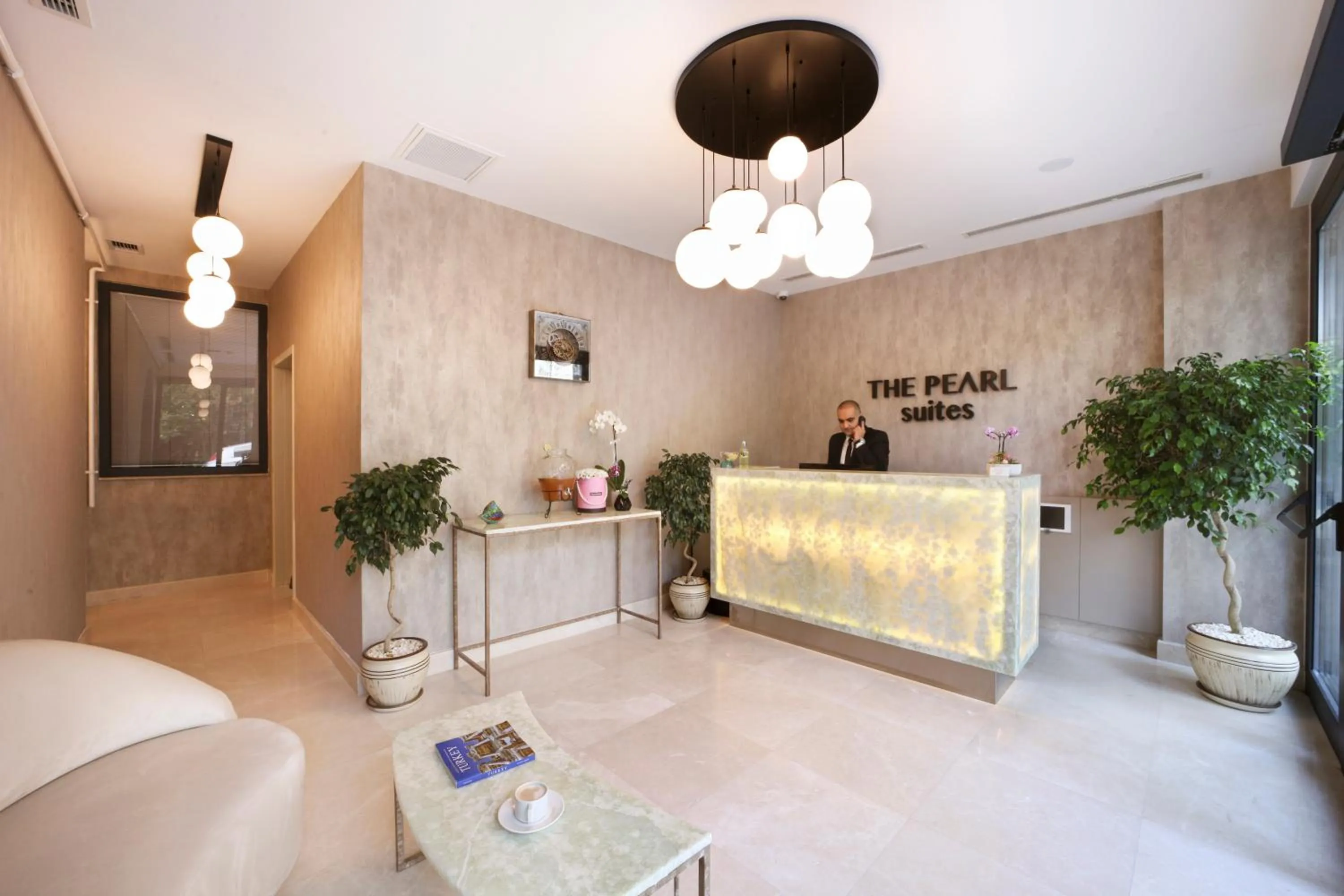 Lobby or reception in The Pearl Suites