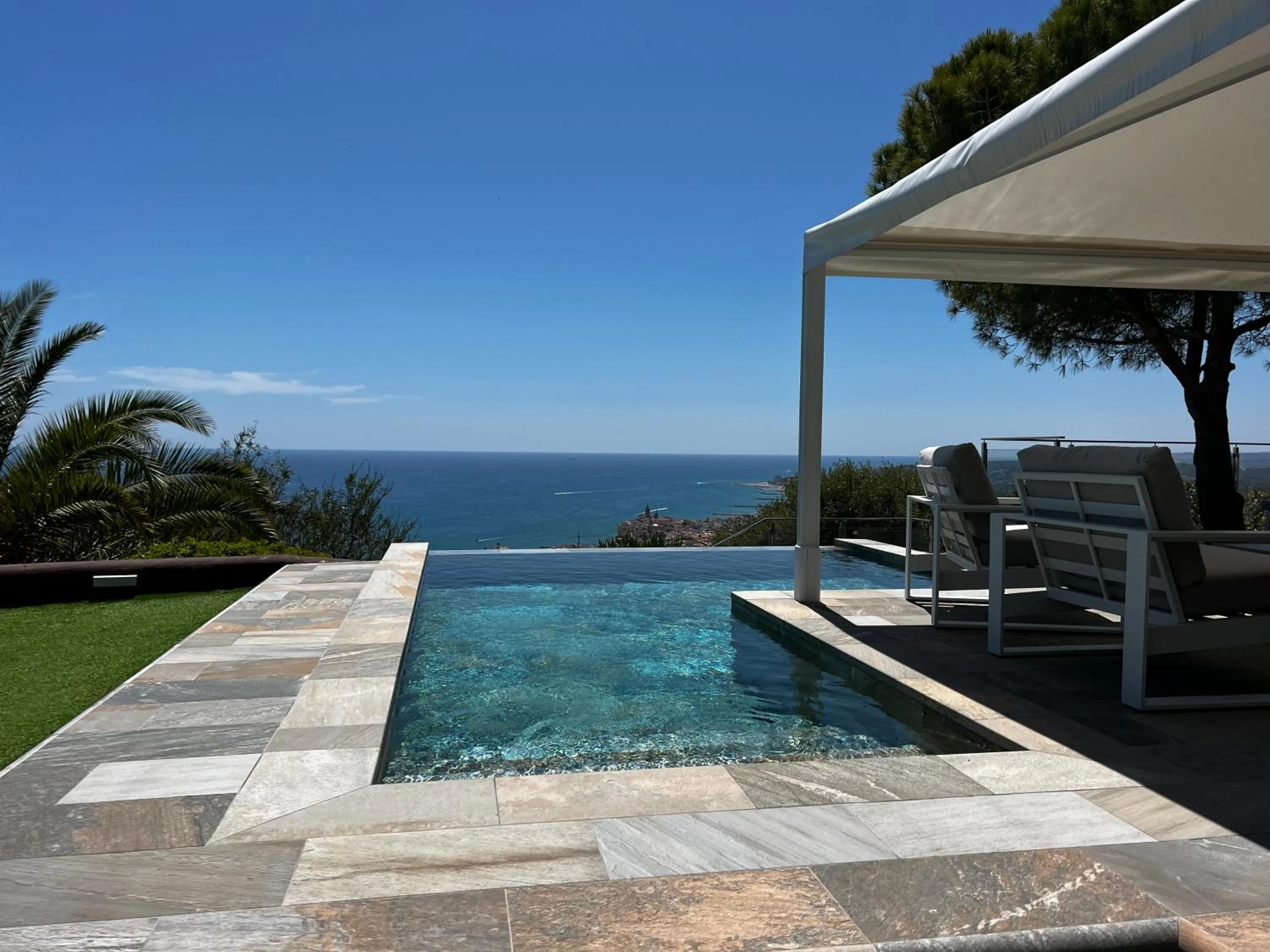 Swimming pool in Sitges Spaces Sea View Villa- 6 Bedrooms, 5 bathrooms, 2 private pools, Near center