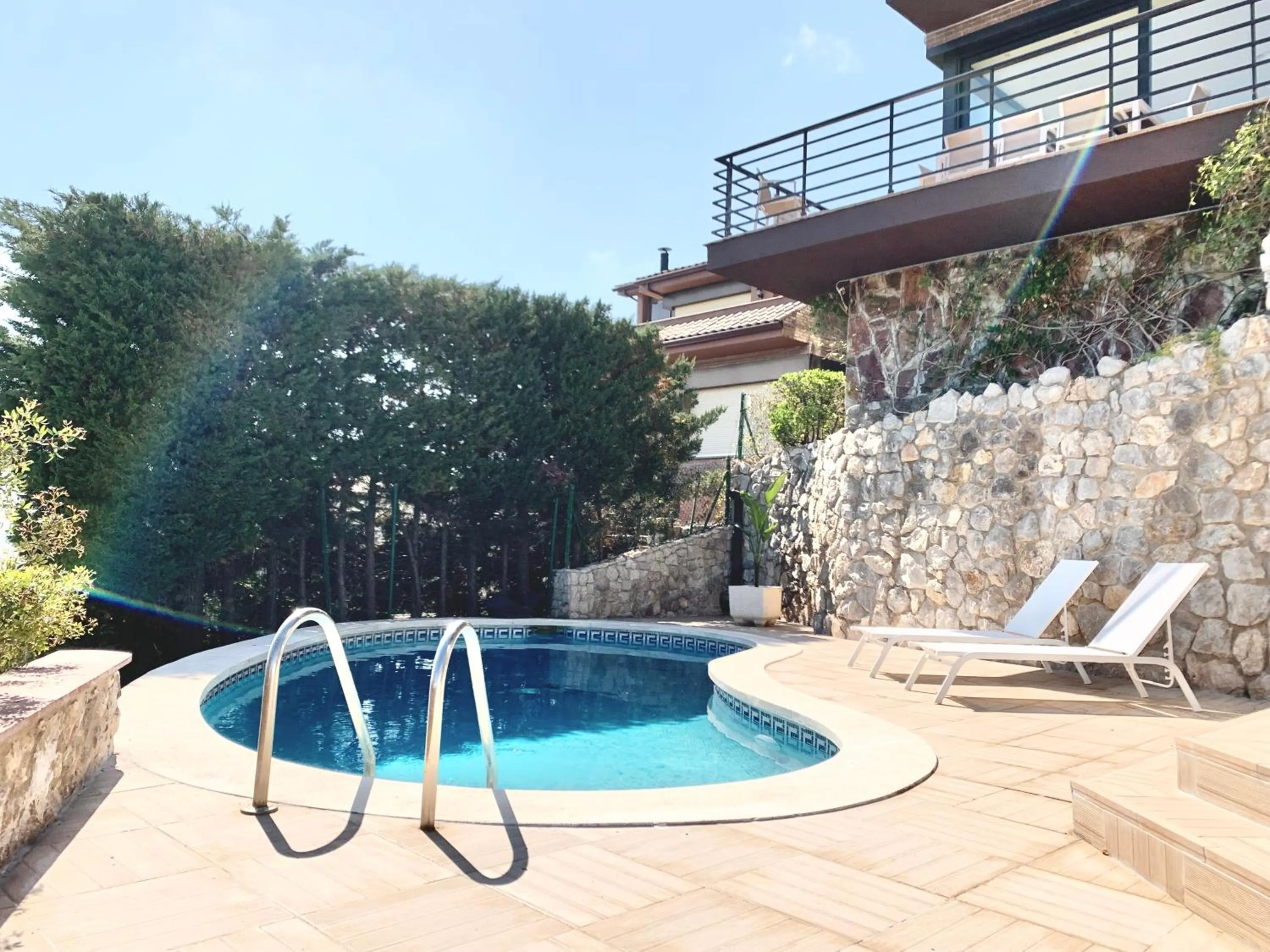 Swimming pool in Sitges Spaces Sea View Villa- 6 Bedrooms, 5 bathrooms, 2 private pools, Near center
