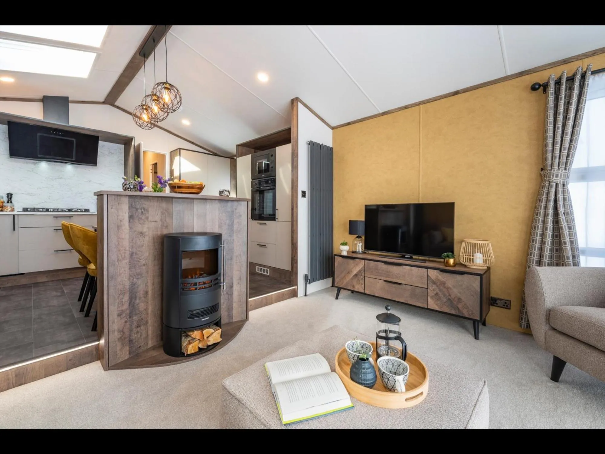 Living room in Sure Studio by Best Western Brackenborough Lakes & Resort