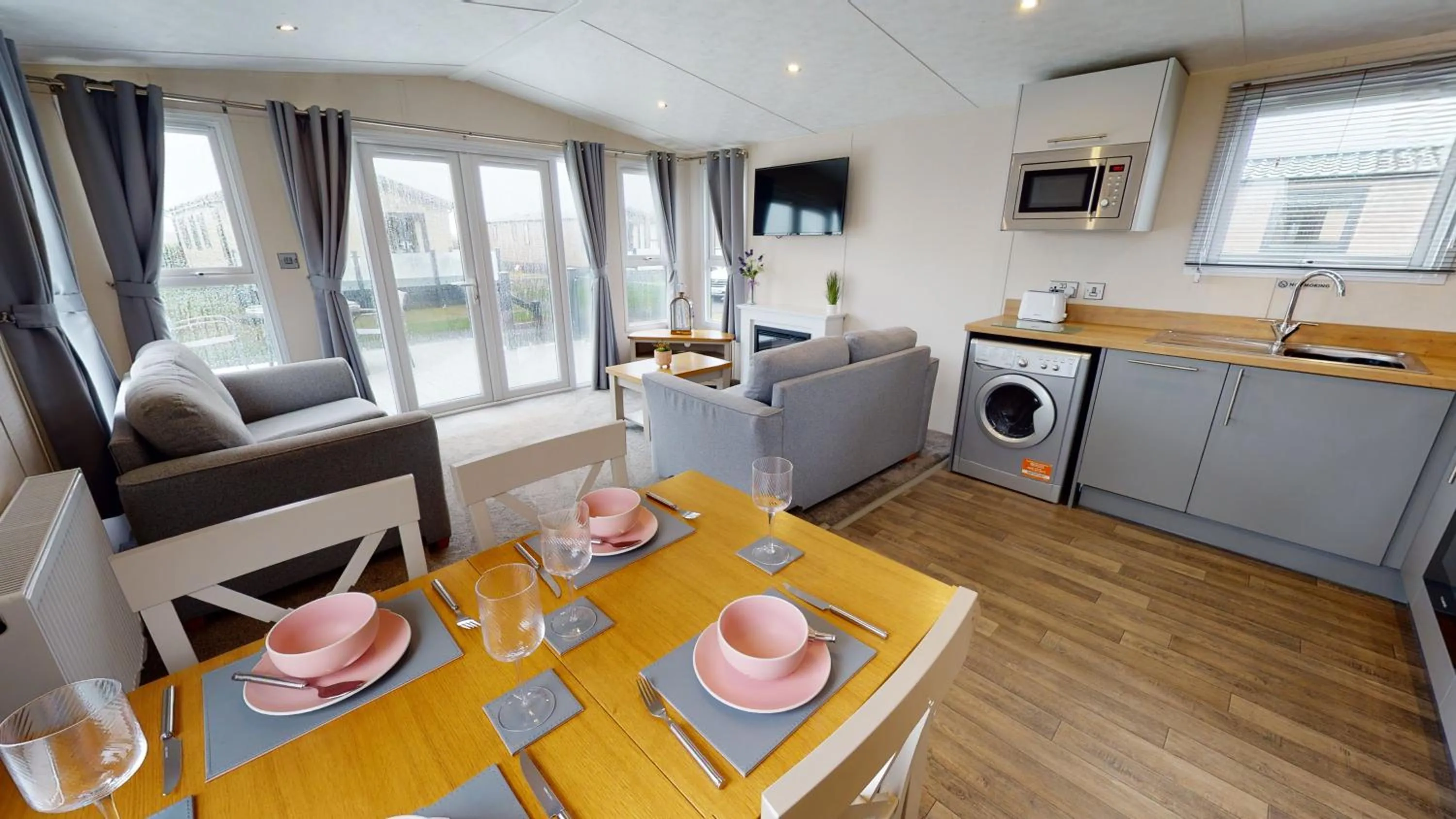 Kitchen or kitchenette in Sure Studio by Best Western Brackenborough Lakes & Resort