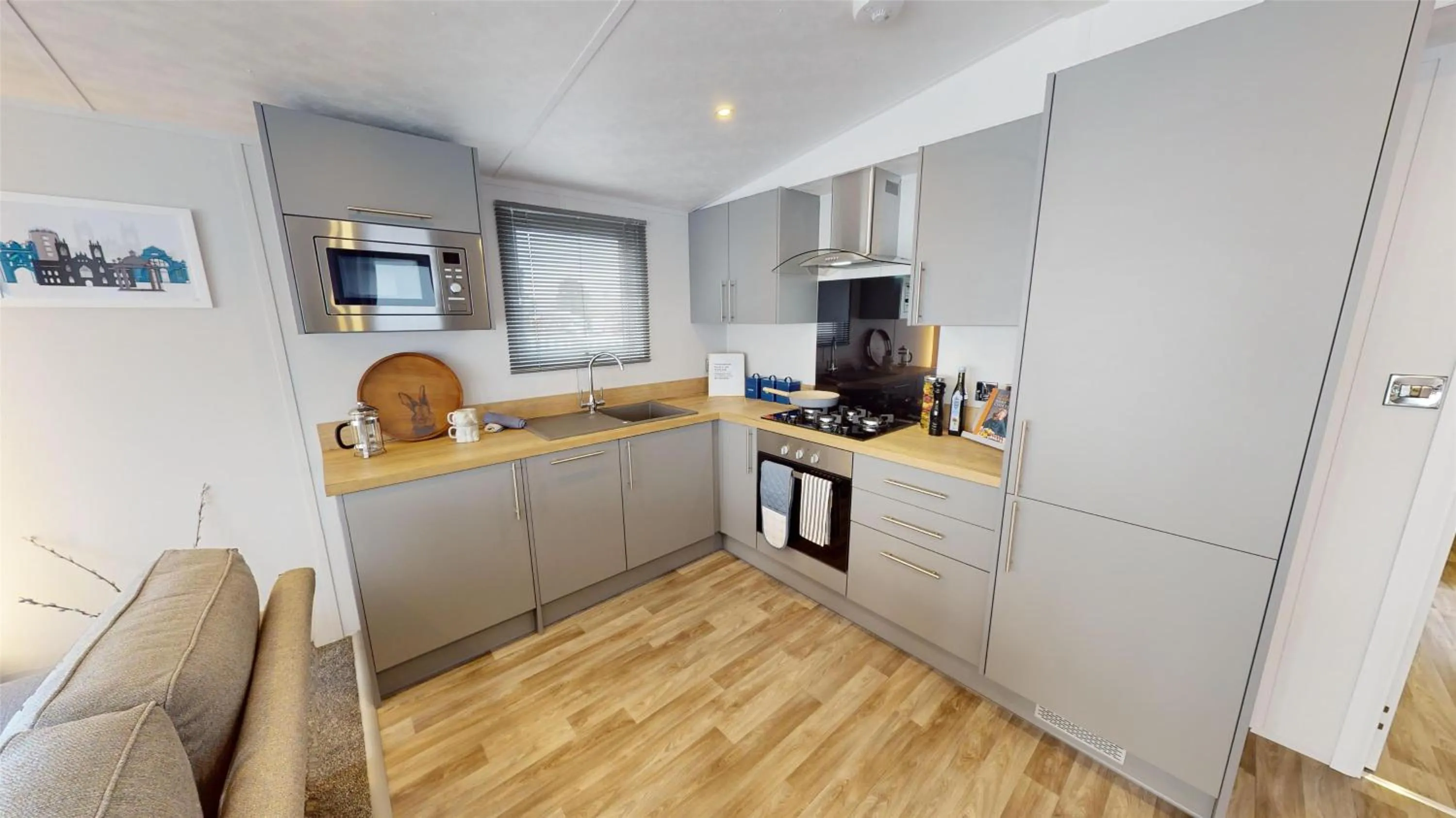 Bedroom in Sure Studio by Best Western Brackenborough Lakes & Resort