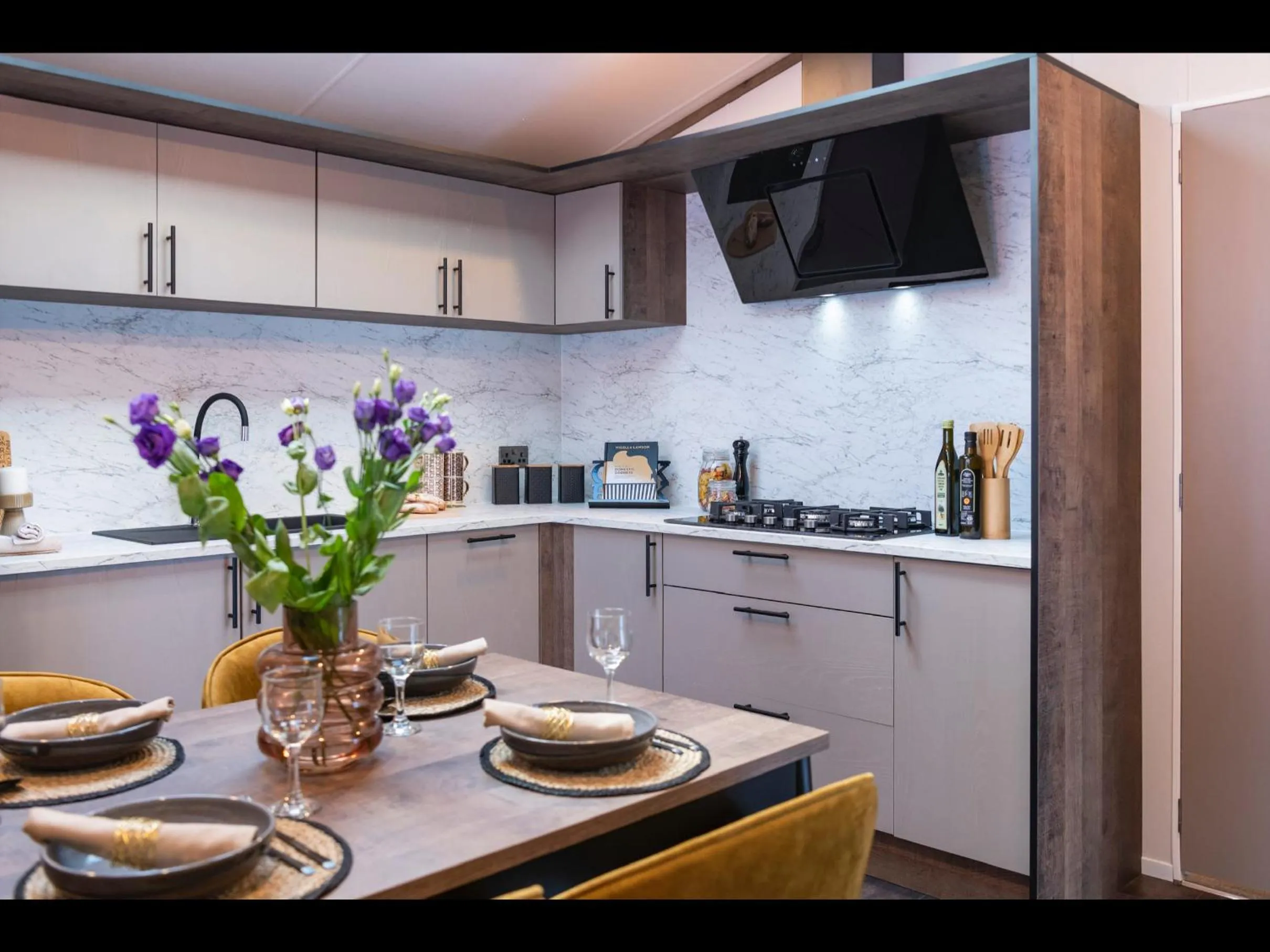 Kitchen or kitchenette in Sure Studio by Best Western Brackenborough Lakes & Resort