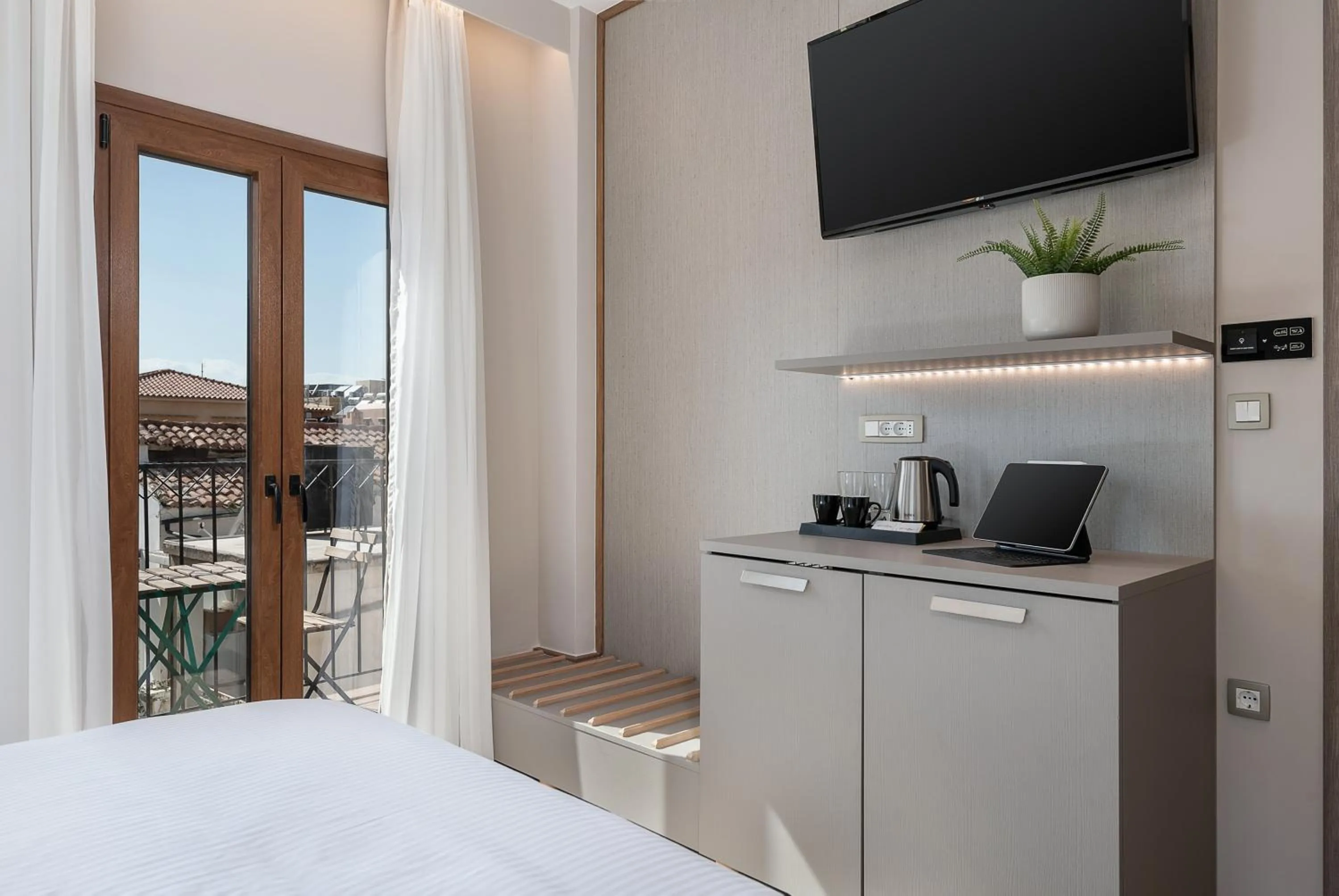 TV and multimedia, Bed in Al Daliani Minaret Rooms