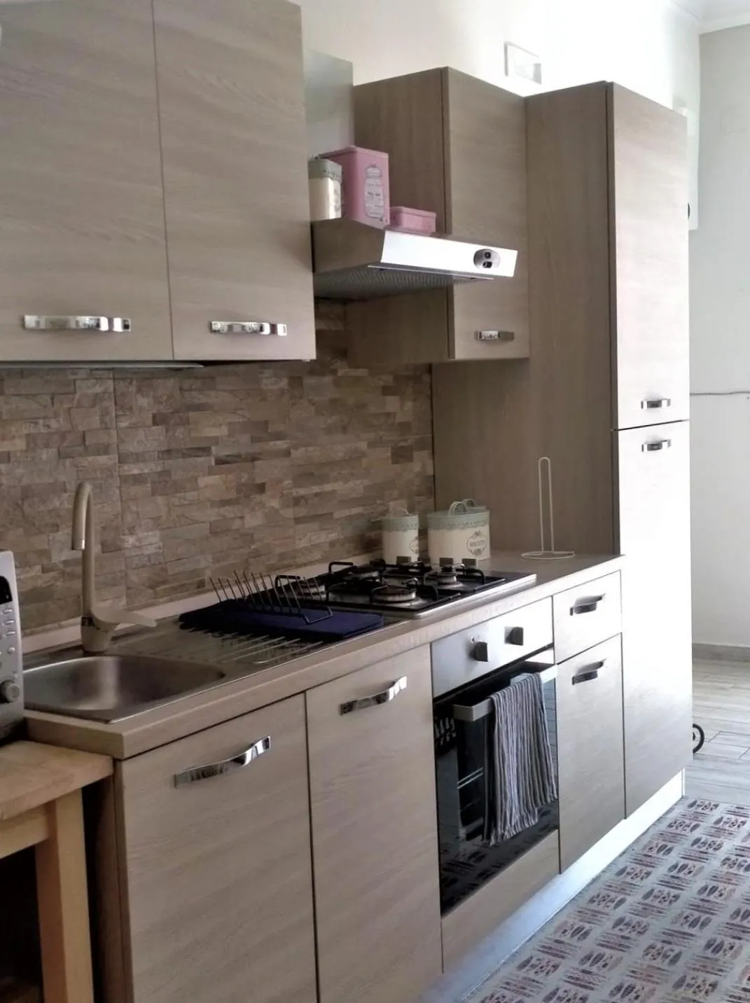Kitchen or kitchenette in Il Nido della Quaglia b&b - Jaba mia House LT