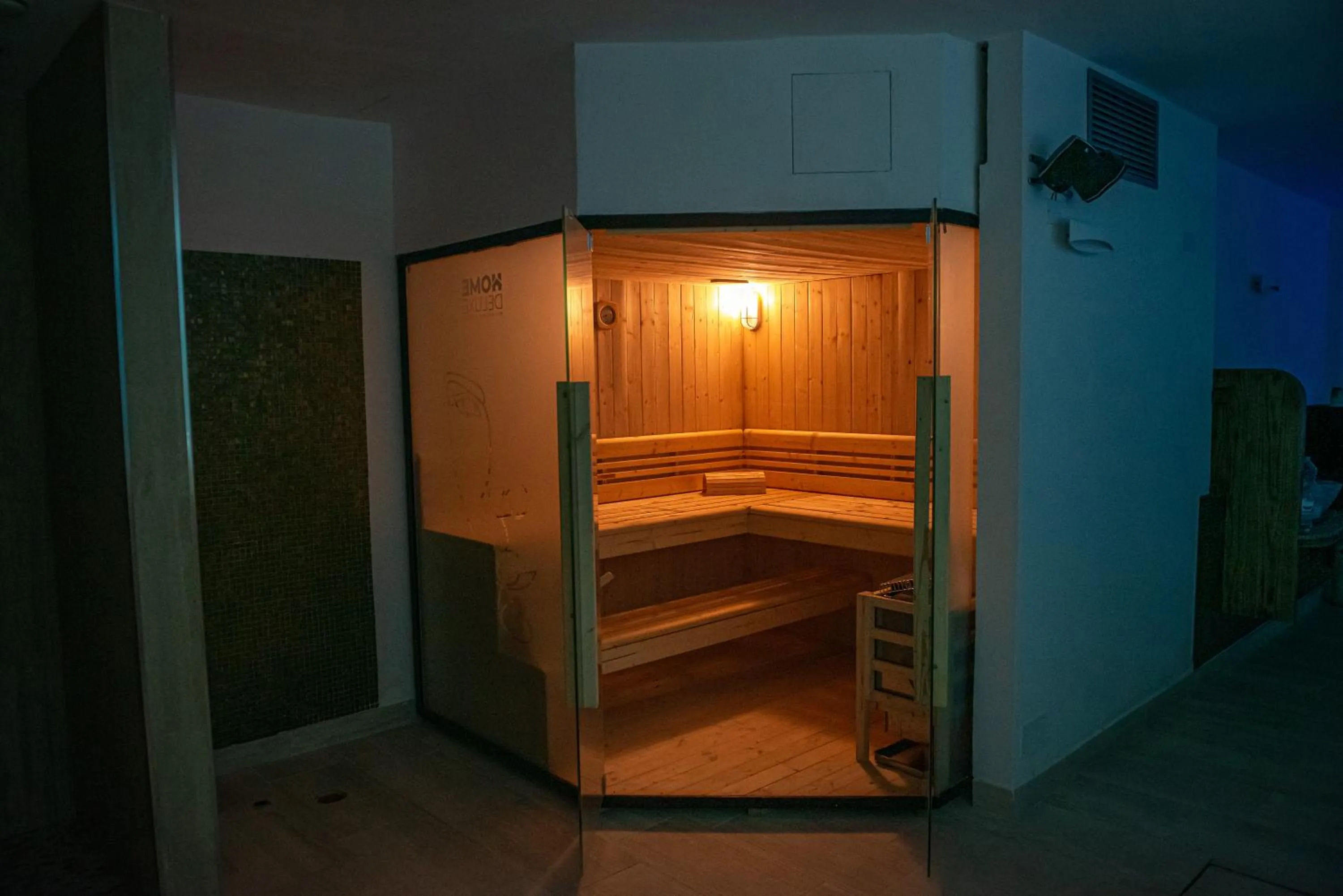 Sauna in ARTEMIDE "Fiore Club" B&B SUITE SPA