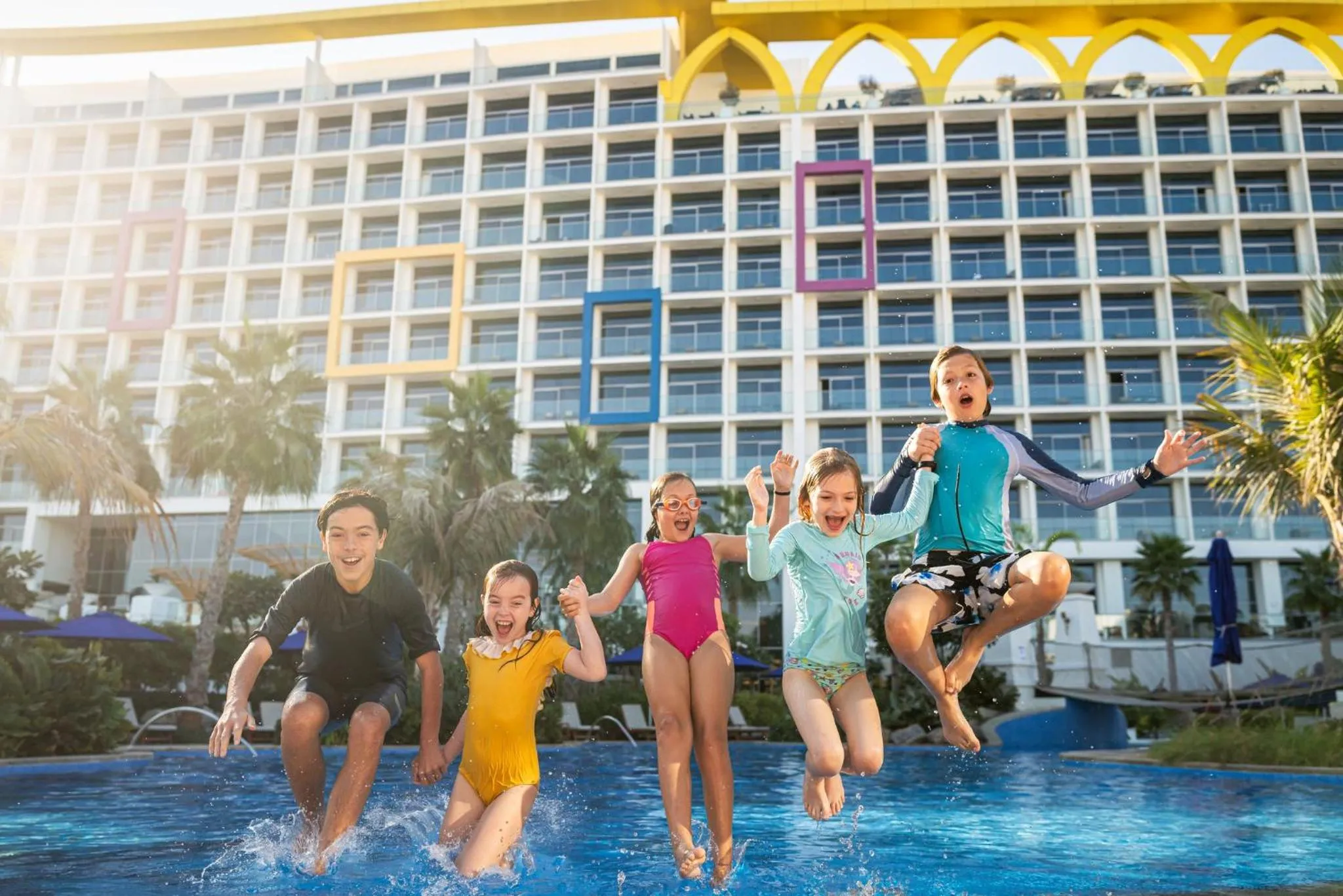 Swimming pool in Centara Mirage Beach Resort Dubai