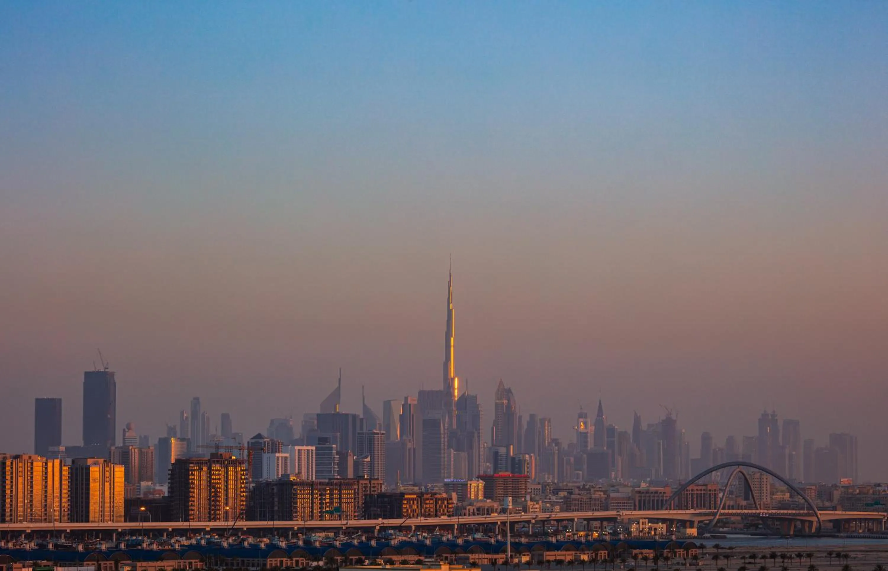 City view in Centara Mirage Beach Resort Dubai