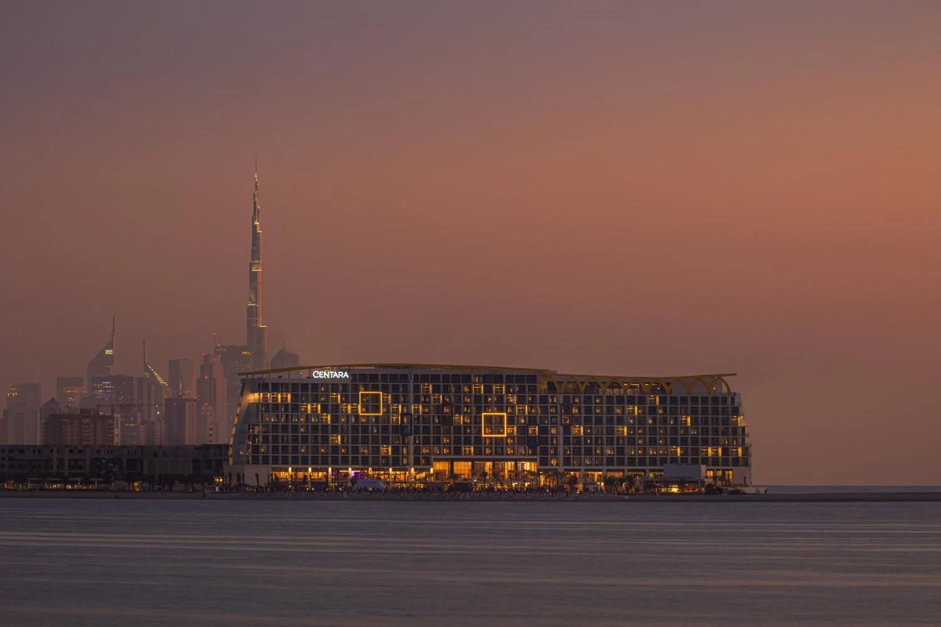Sea view in Centara Mirage Beach Resort Dubai