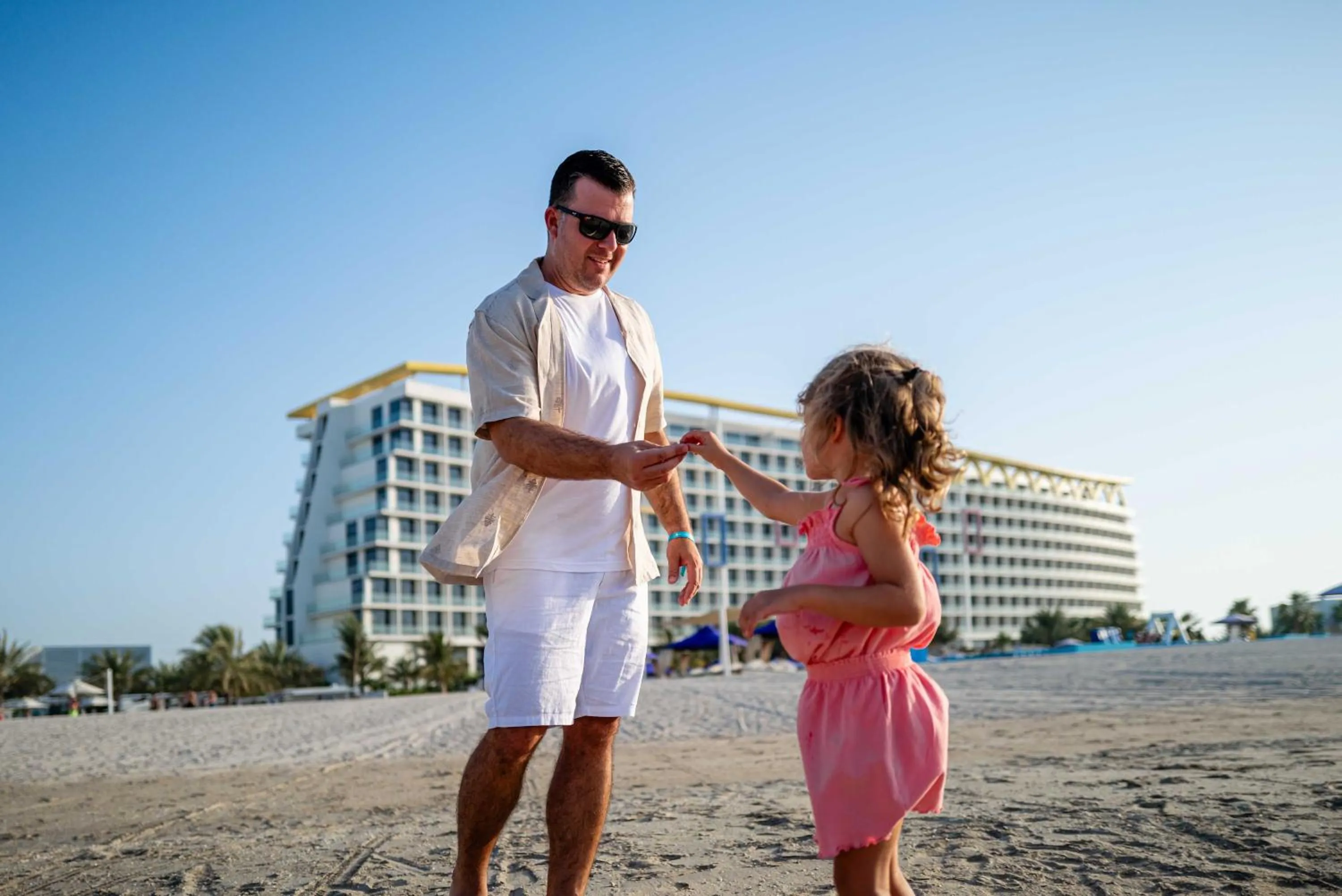 Beach in Centara Mirage Beach Resort Dubai