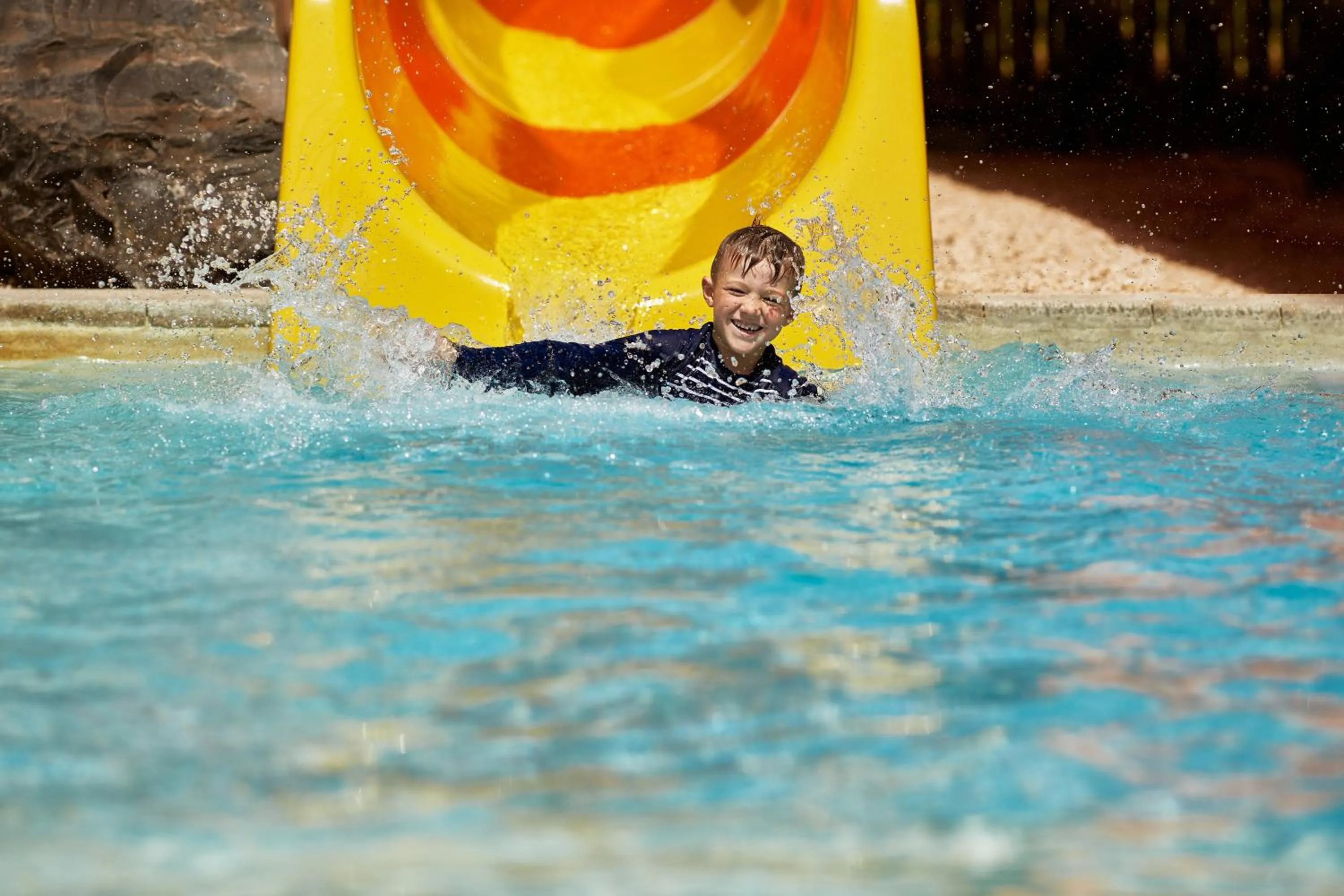 Aqua park in Centara Mirage Beach Resort Dubai