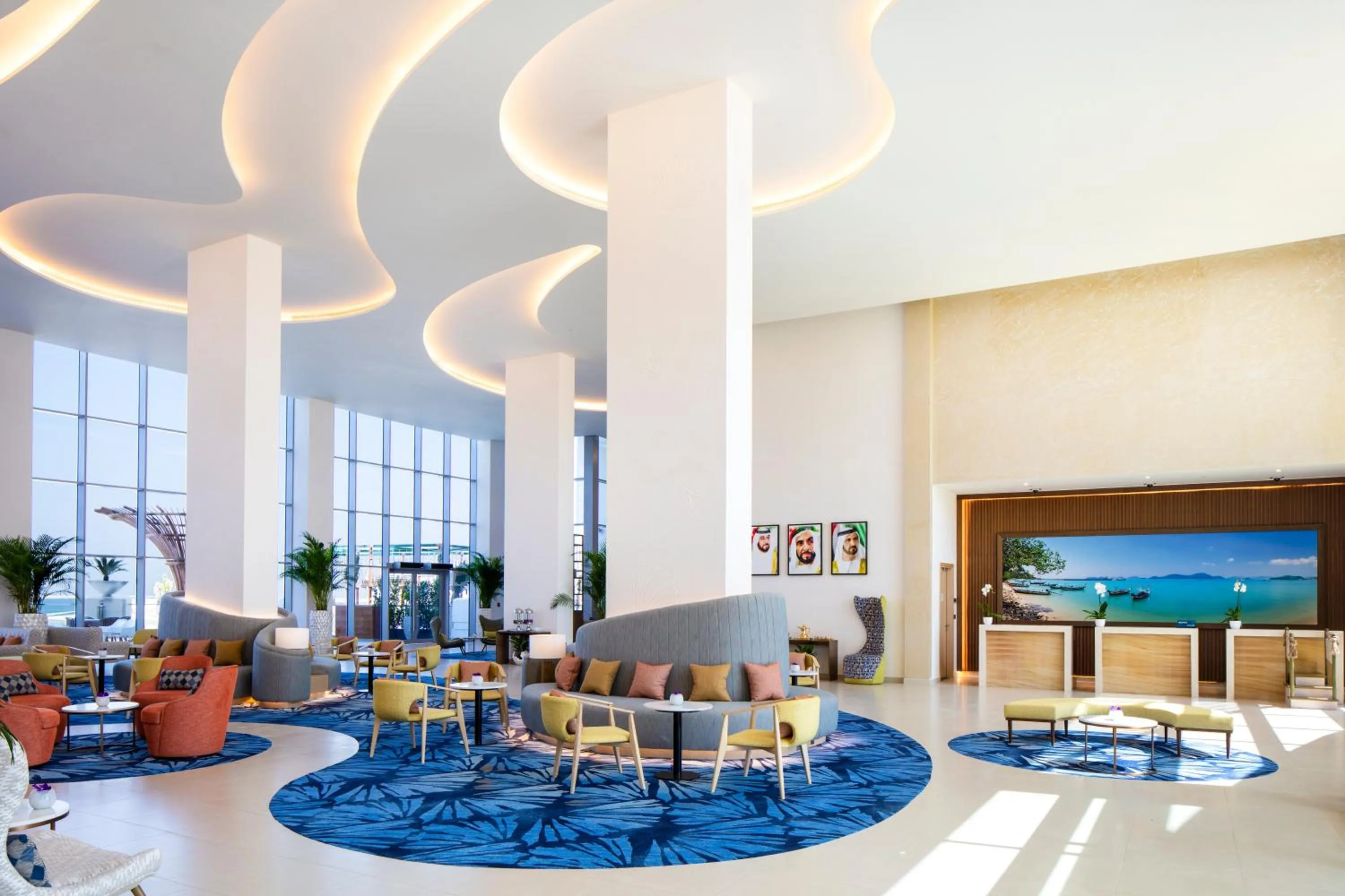 Lobby or reception in Centara Mirage Beach Resort Dubai