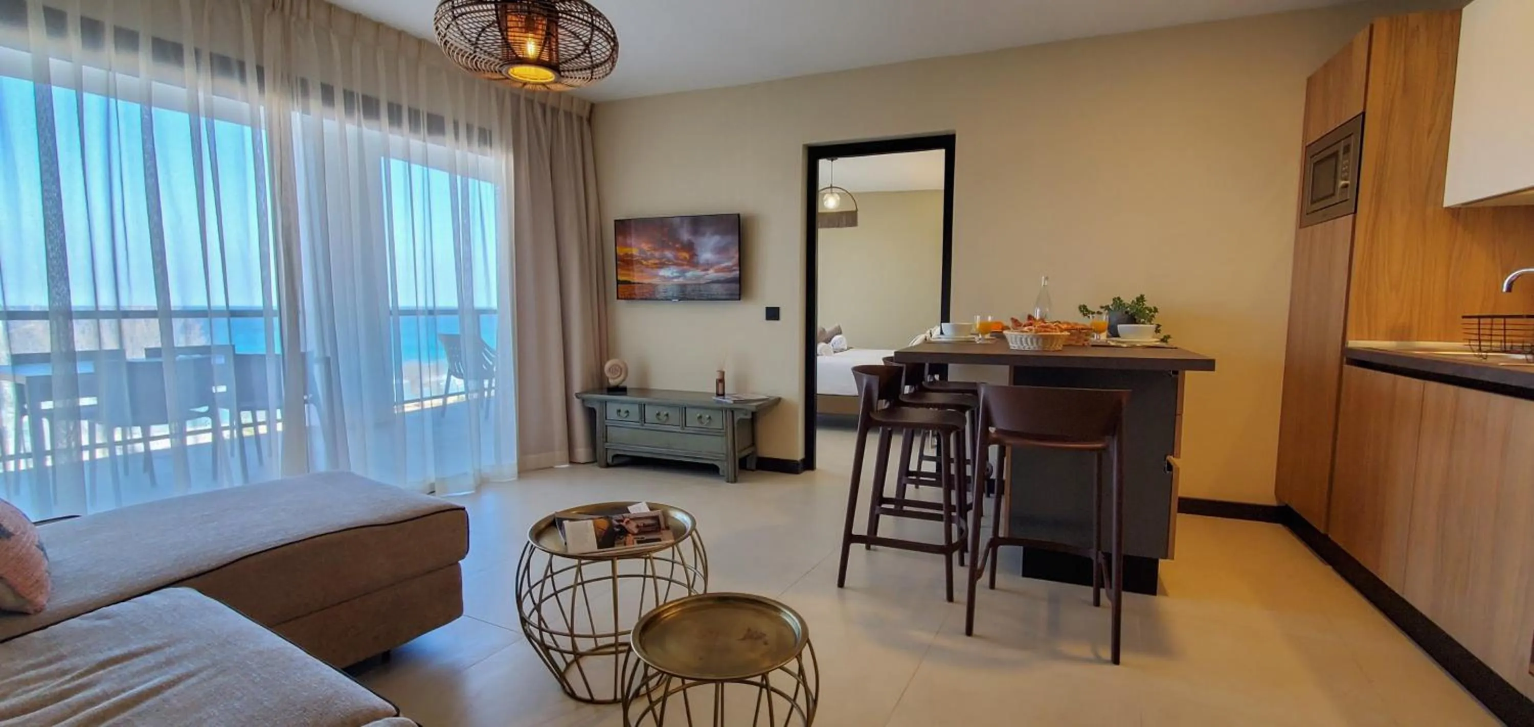 TV and multimedia in Eco-Résidence Dolce Paese & Spa