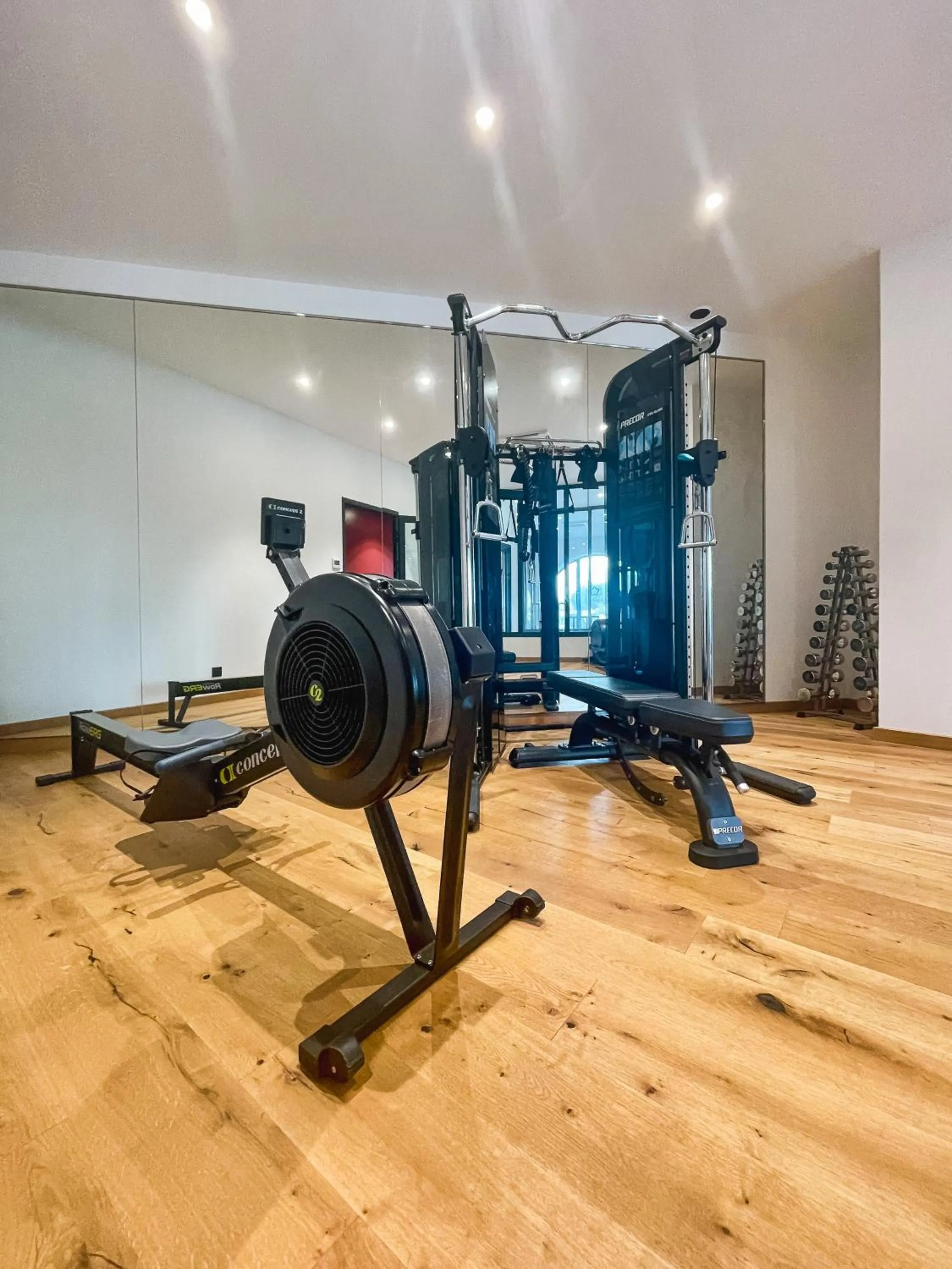 Fitness centre/facilities in Eco-Résidence Dolce Paese & Spa